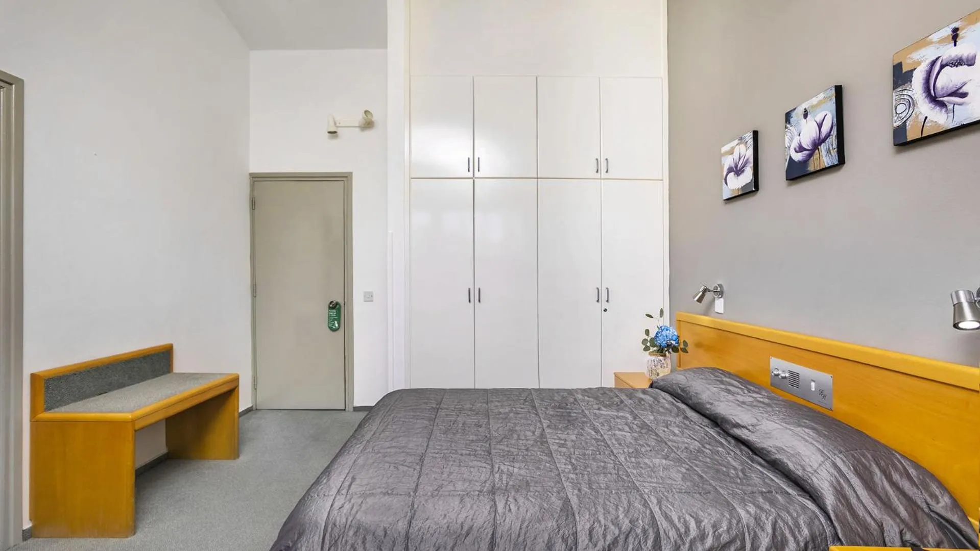 Bed in Troodos Hotel & Spa