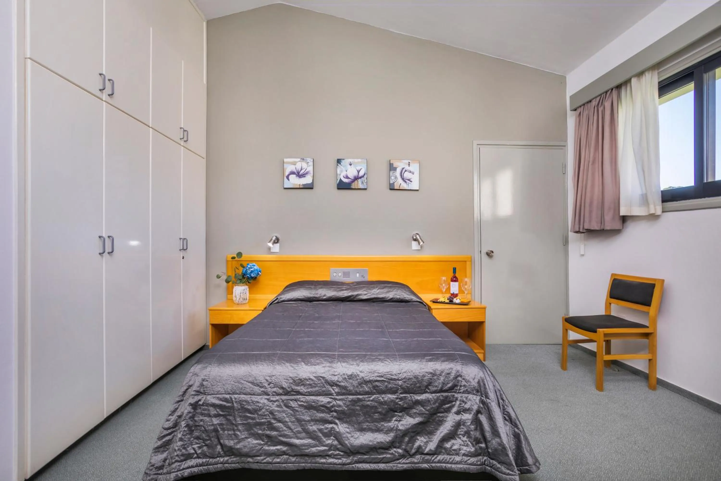 Bed in Troodos Hotel & Spa