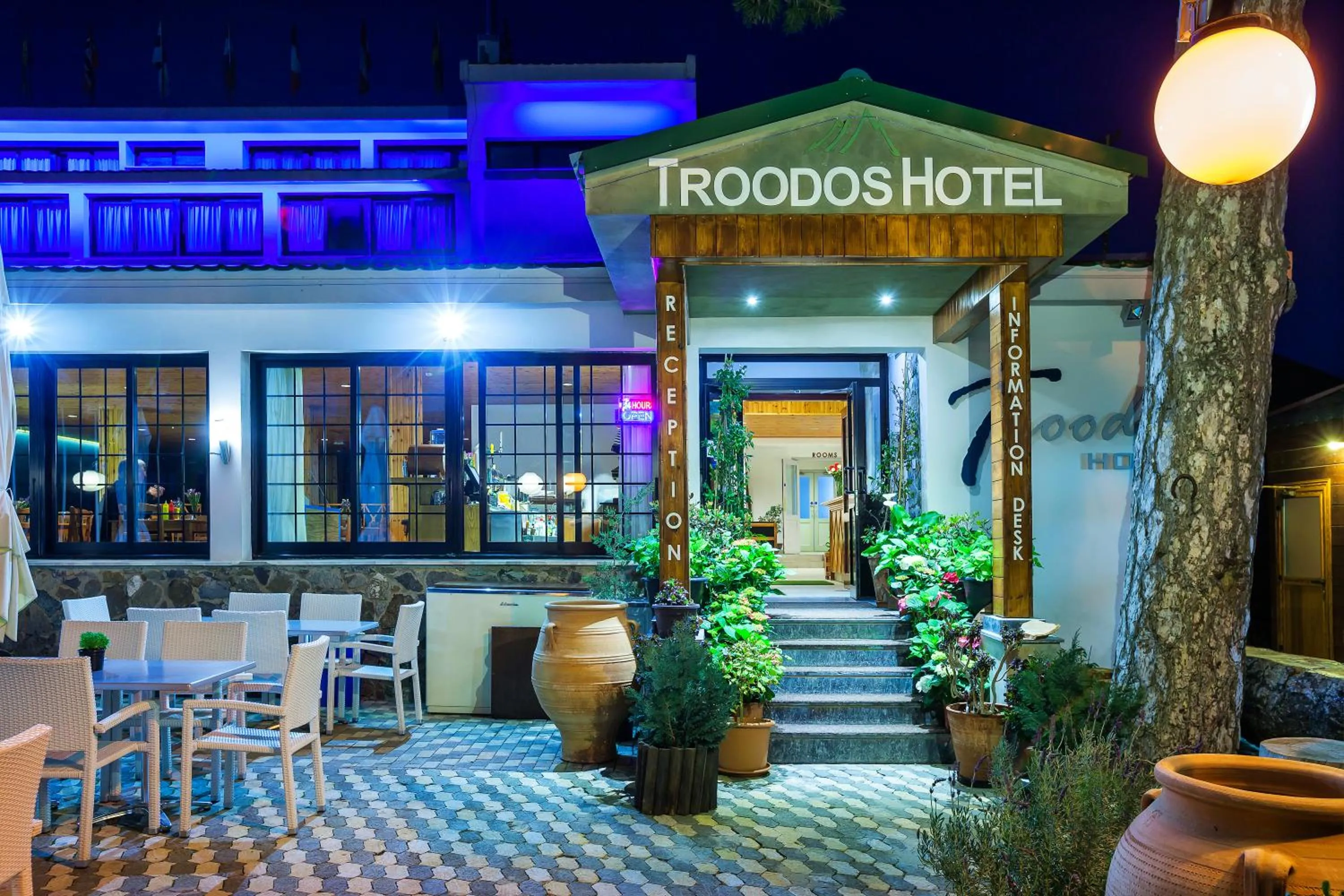Facade/entrance in Troodos Hotel & Spa