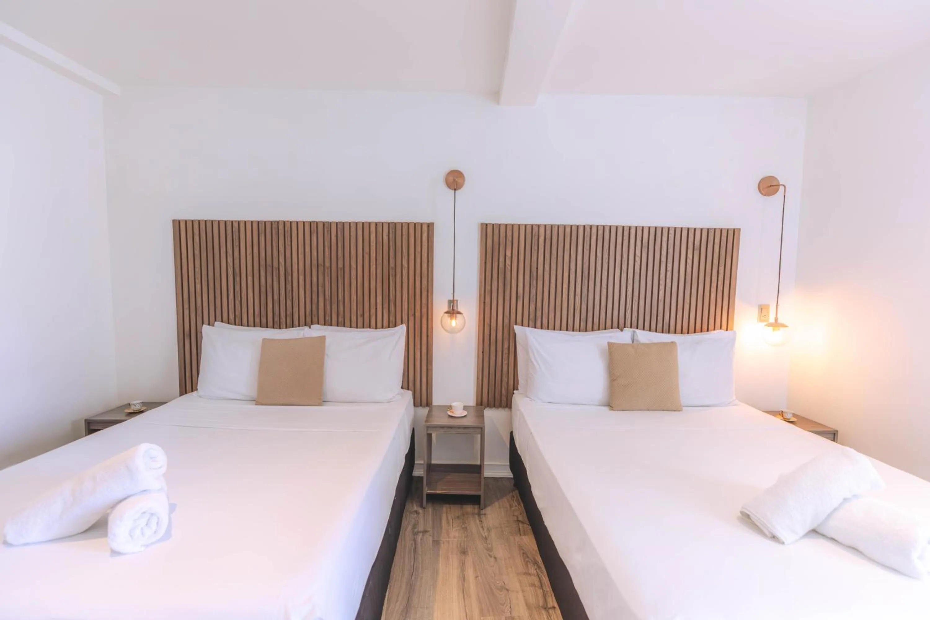 Bed in Ataraxy Hotel Boutique