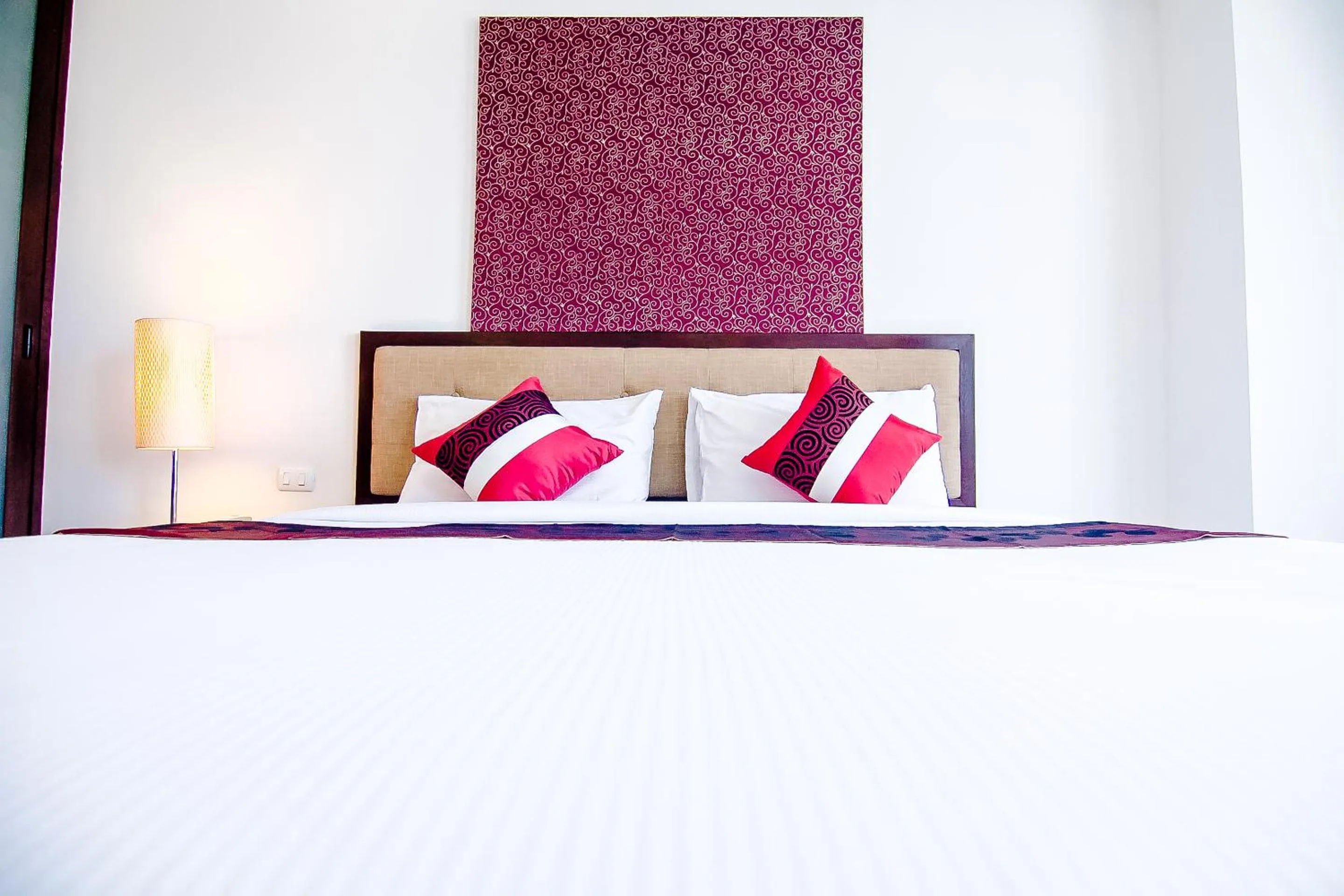 Bed in Romance Hotel Bangna