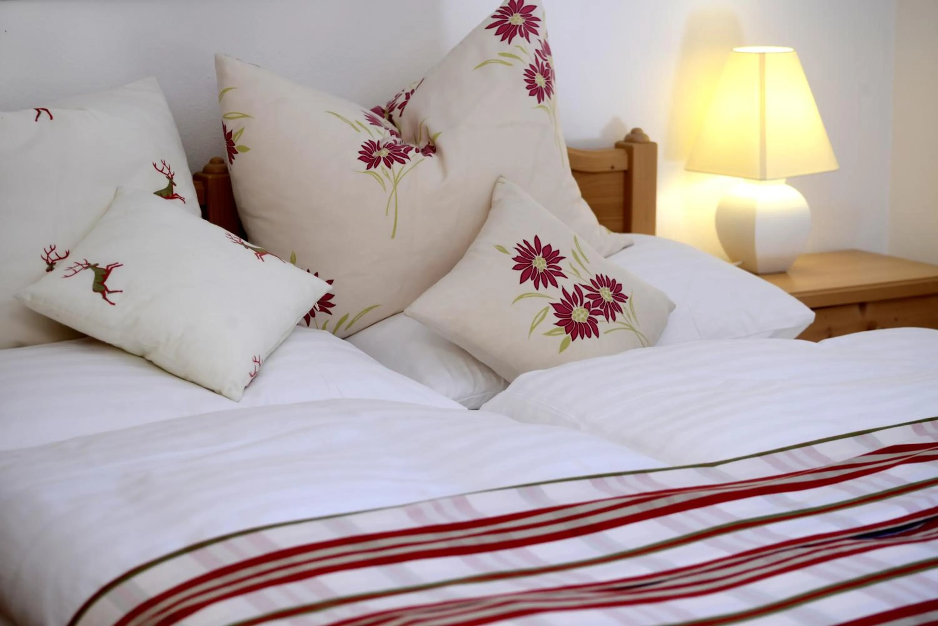 Bed in Naturidyll Hotel Hammerschmiede