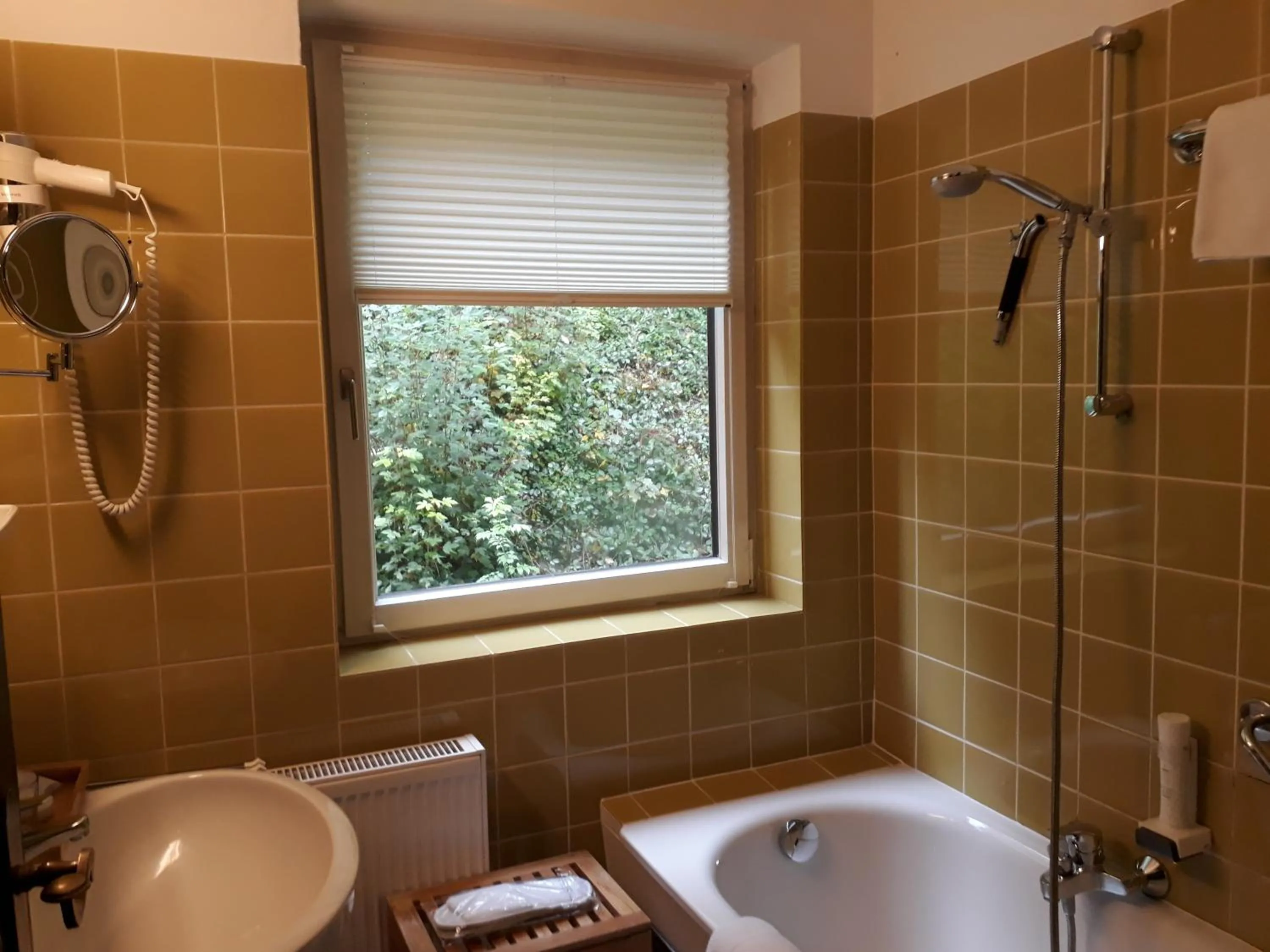 Bathroom in Naturidyll Hotel Hammerschmiede