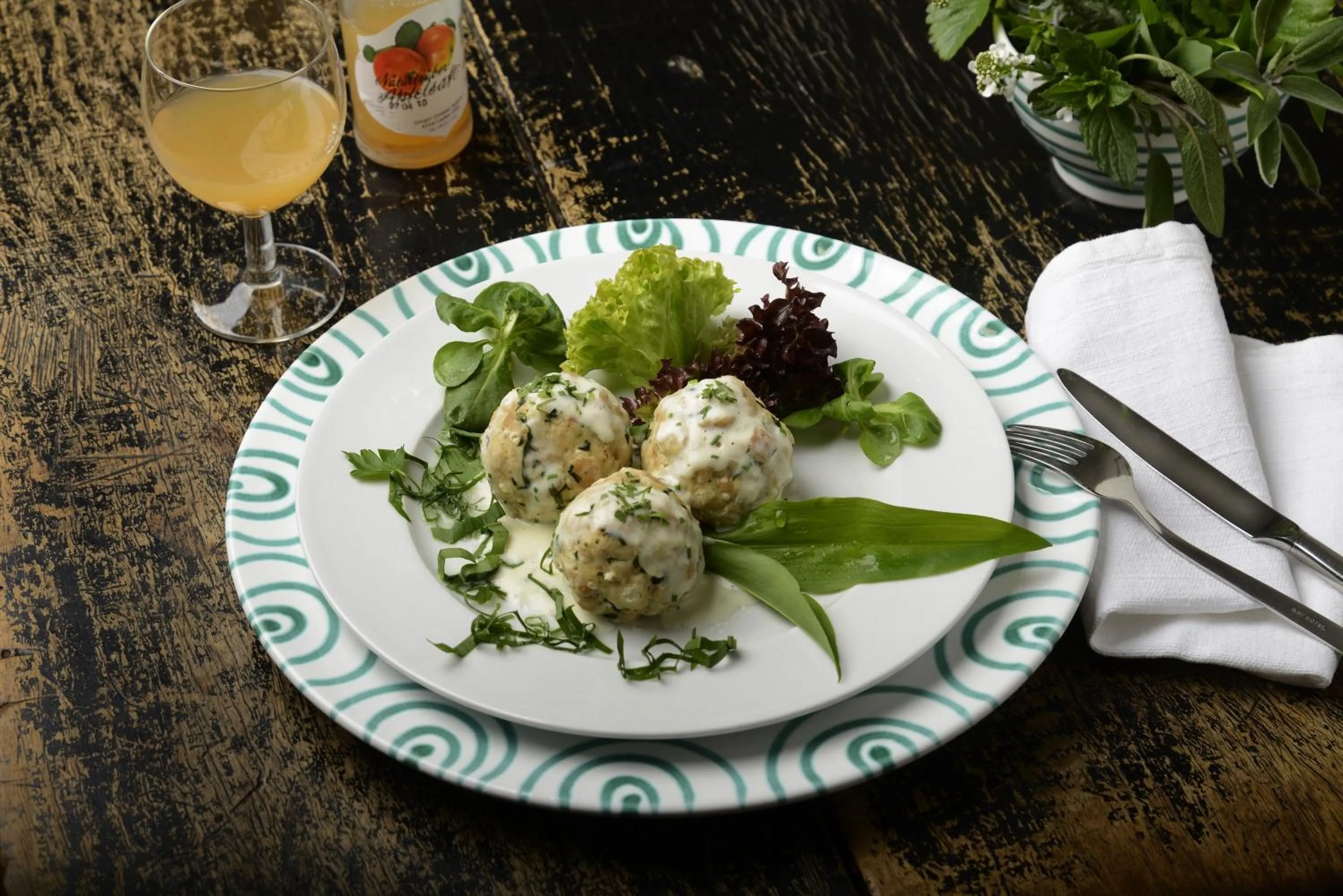 Food close-up in Naturidyll Hotel Hammerschmiede