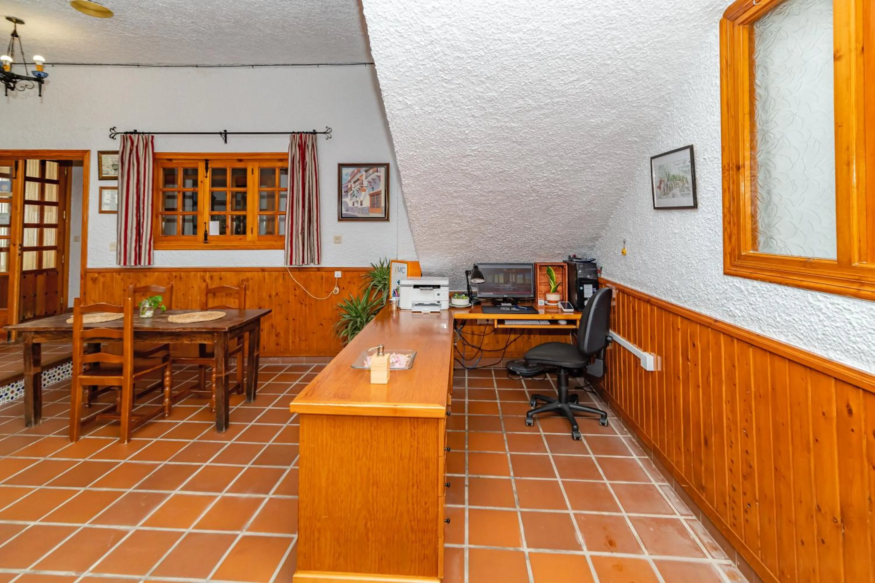 Lobby or reception in Hotel La Fragua I