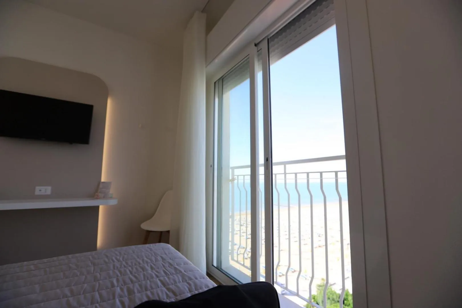 Bed in Hotel Concordia