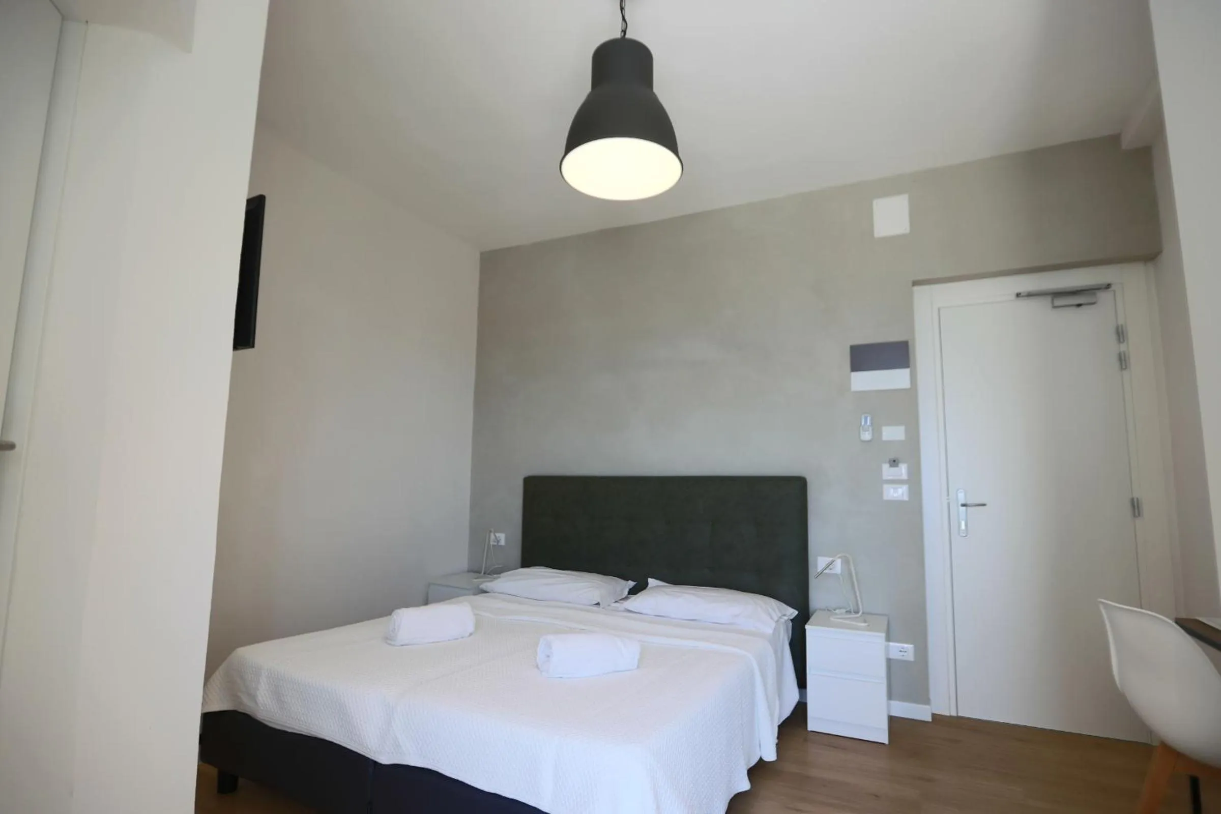 Bed in Hotel Concordia