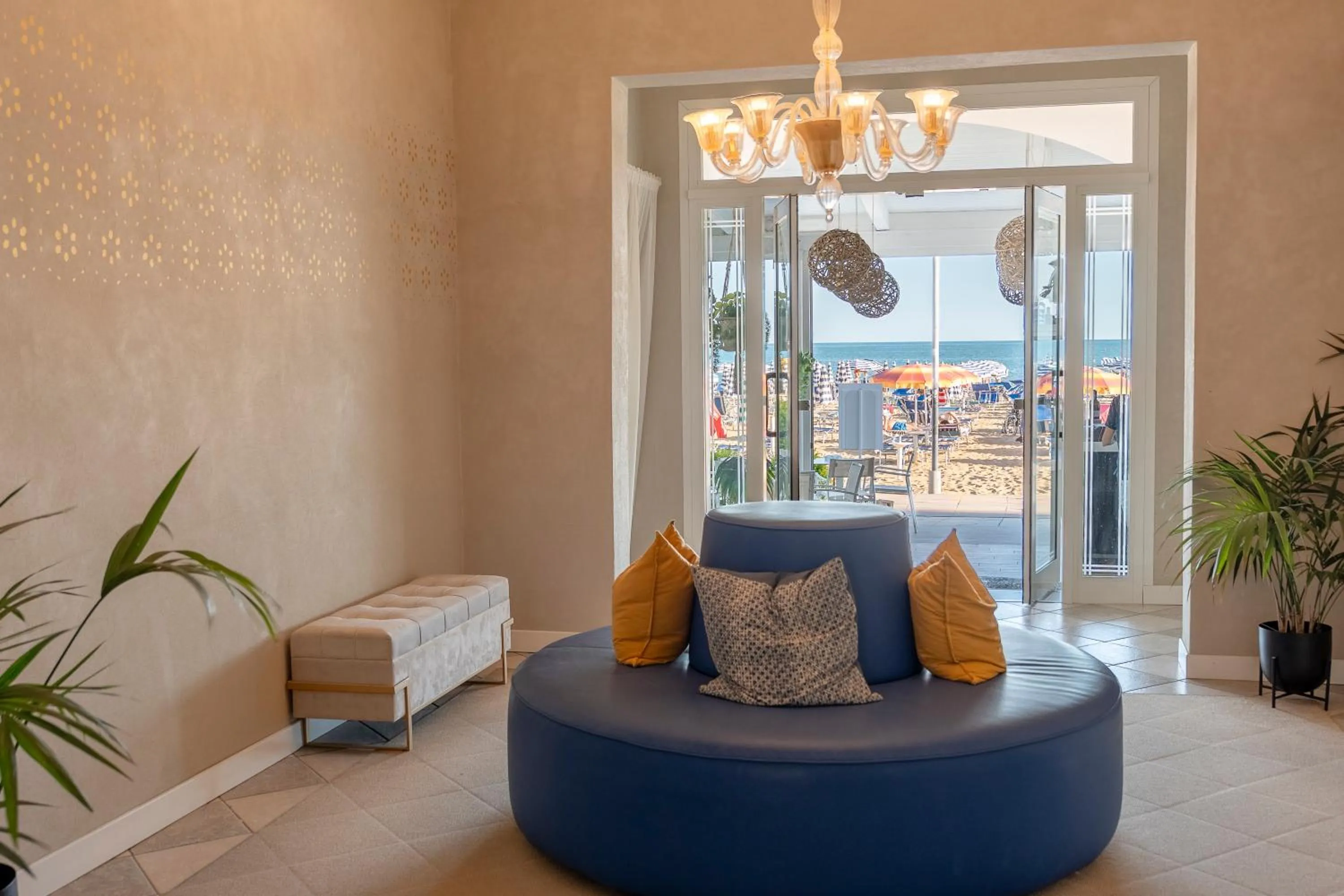 Bed in Hotel Concordia