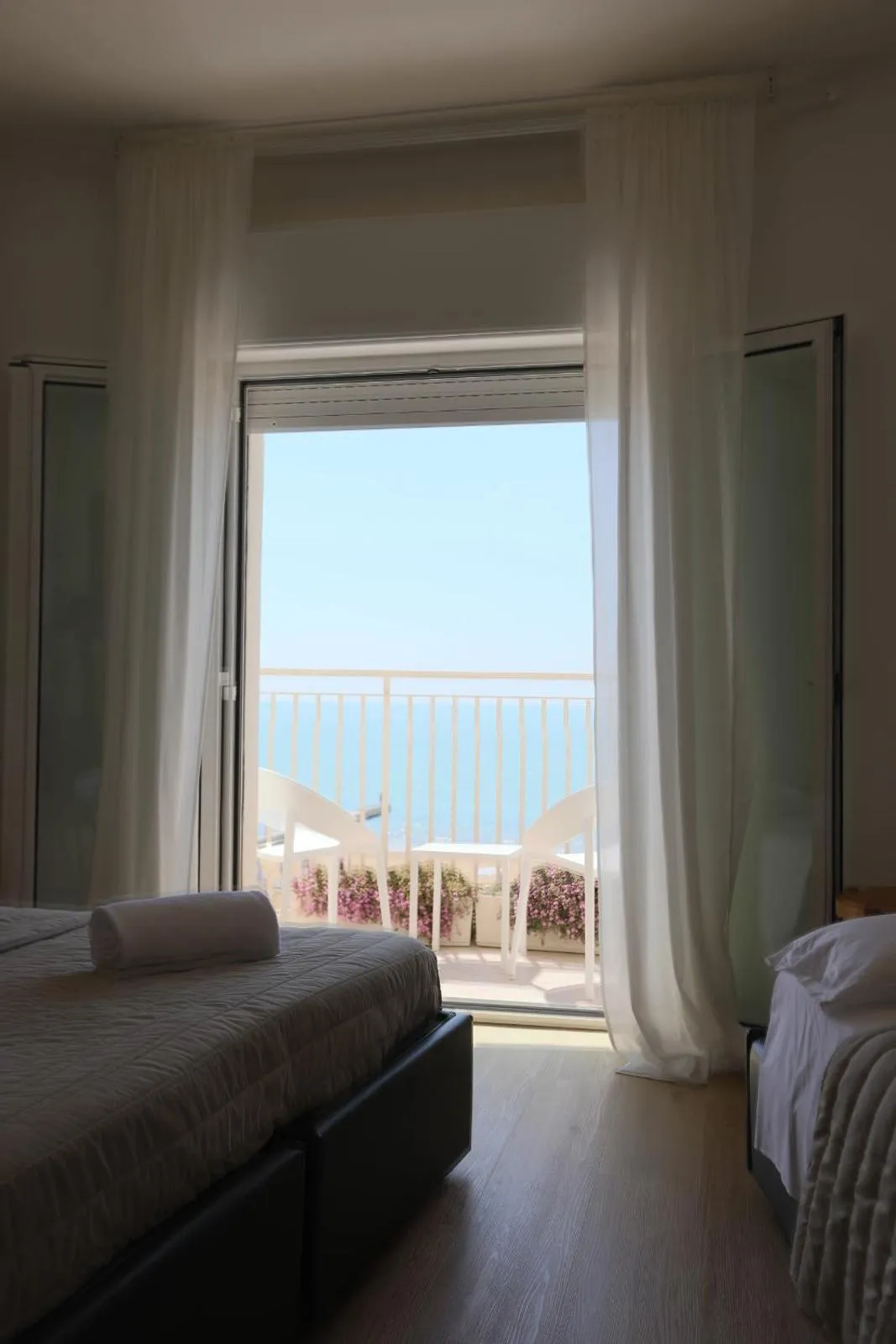 Bed in Hotel Concordia