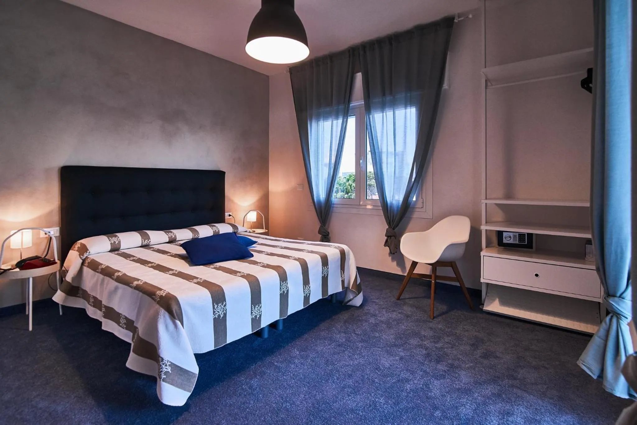 Bed in Hotel Concordia