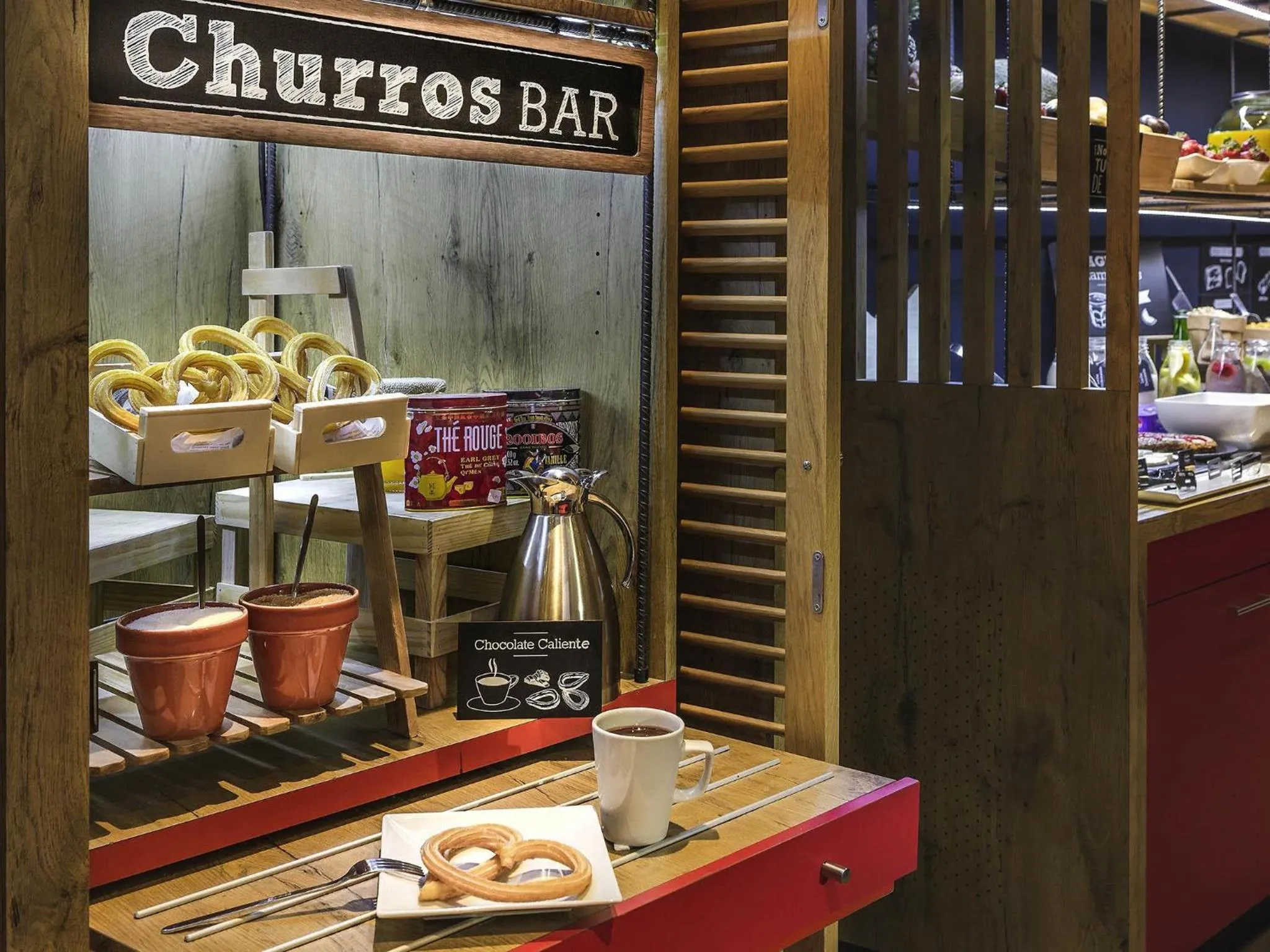 Breakfast in Ibis Barcelona Santa Coloma