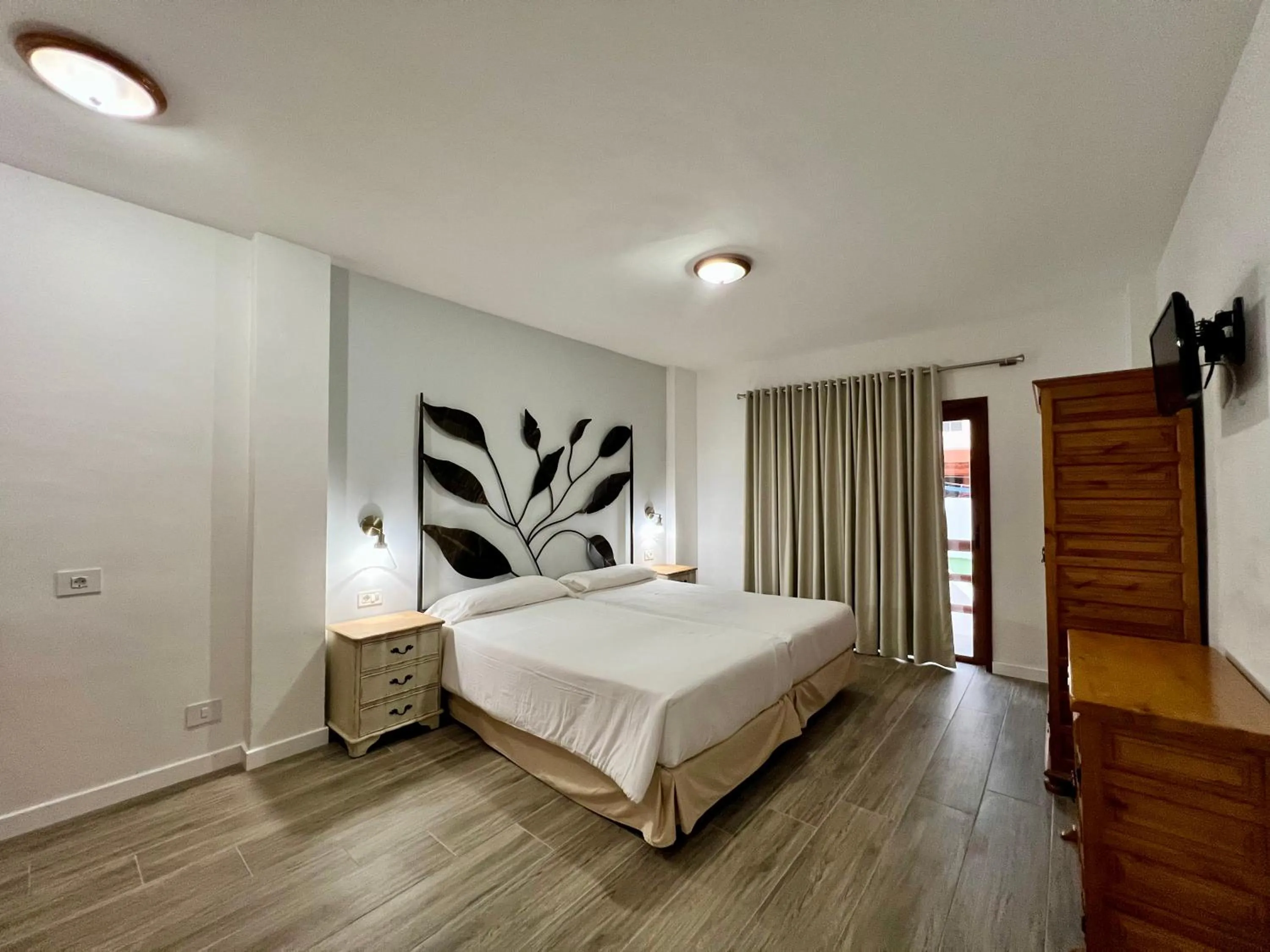 Bed in Apartamentos Frontera