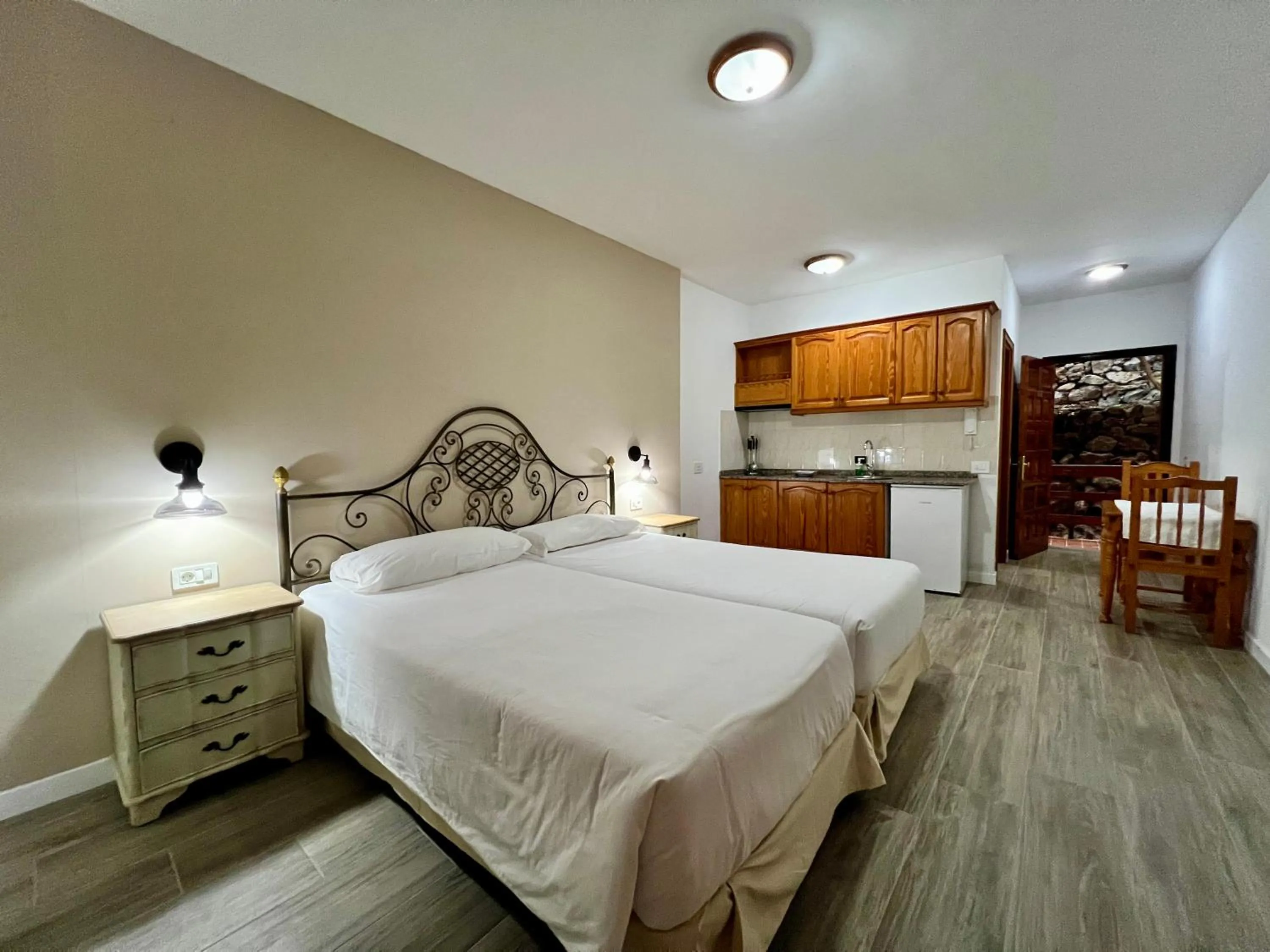 Bed in Apartamentos Frontera