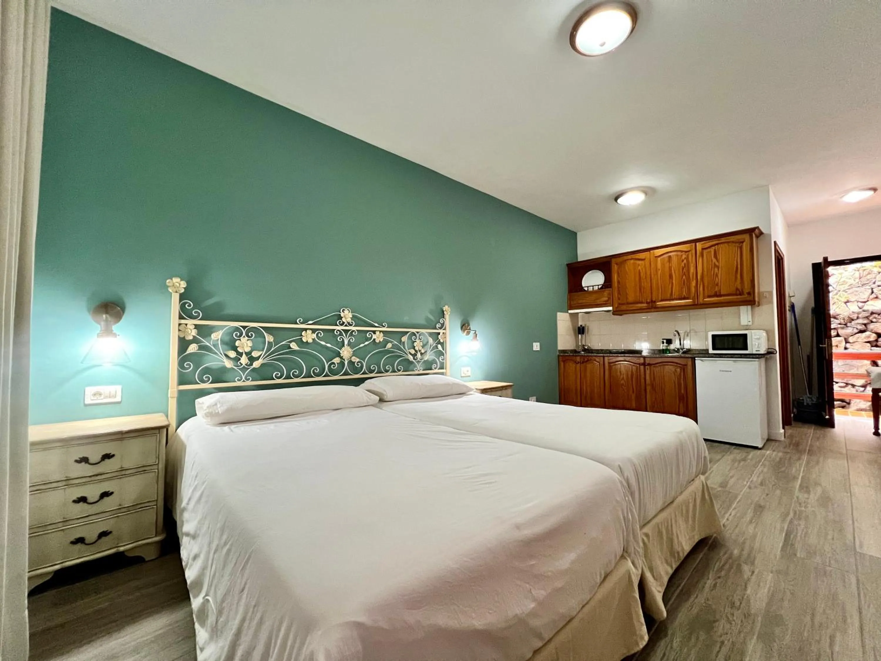 Bed in Apartamentos Frontera