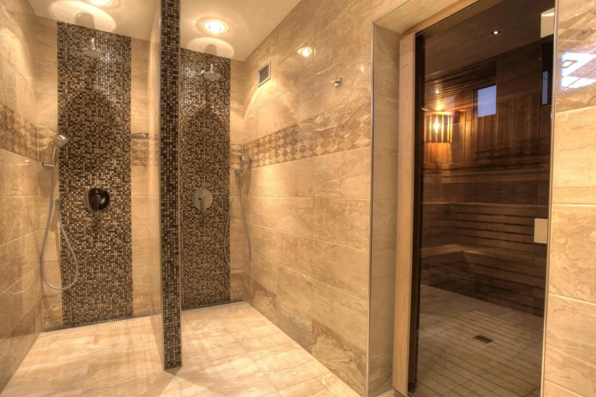 Sauna in Grand Boutique Hotel