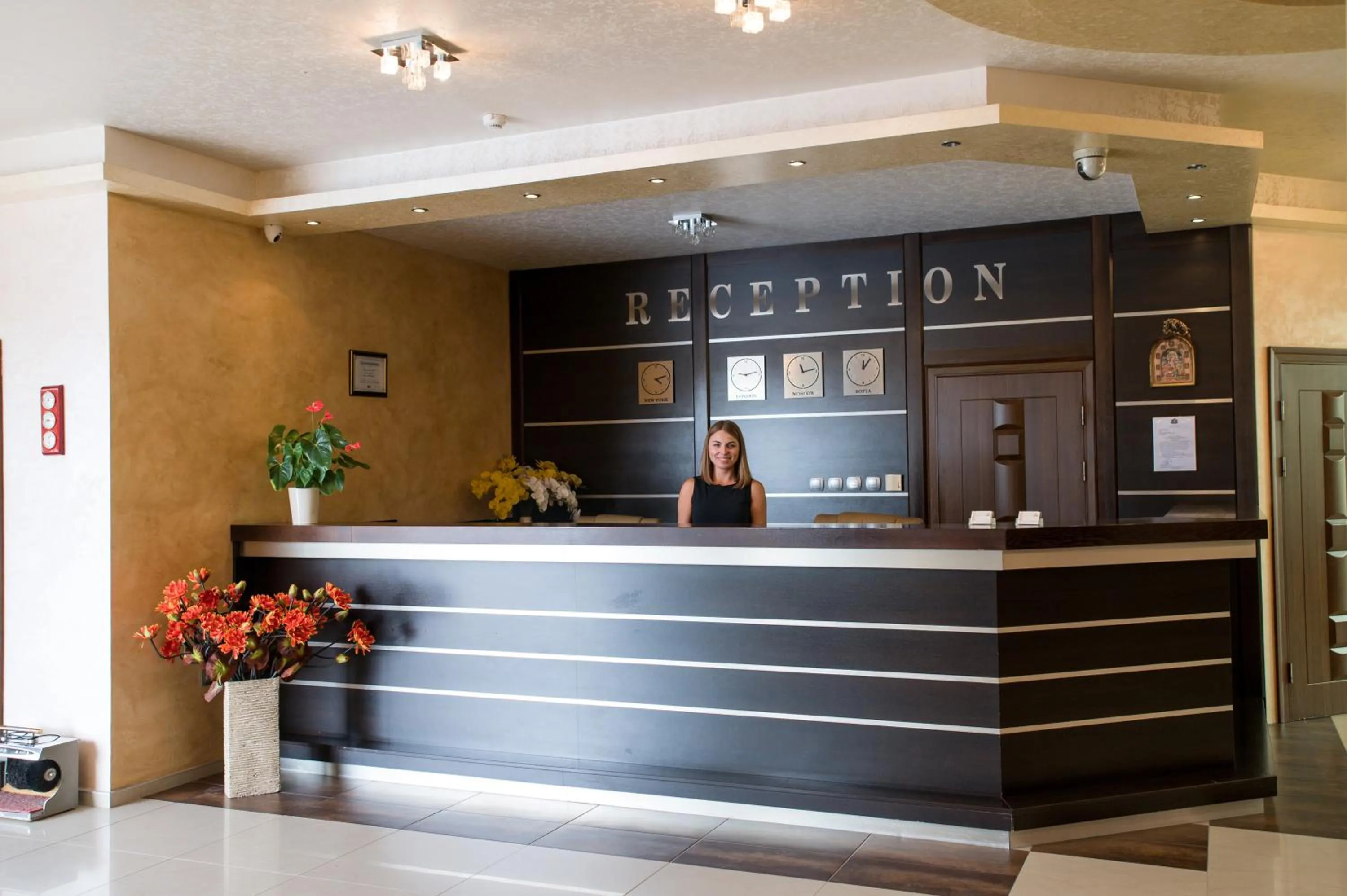 Lobby or reception in Hotel Iris