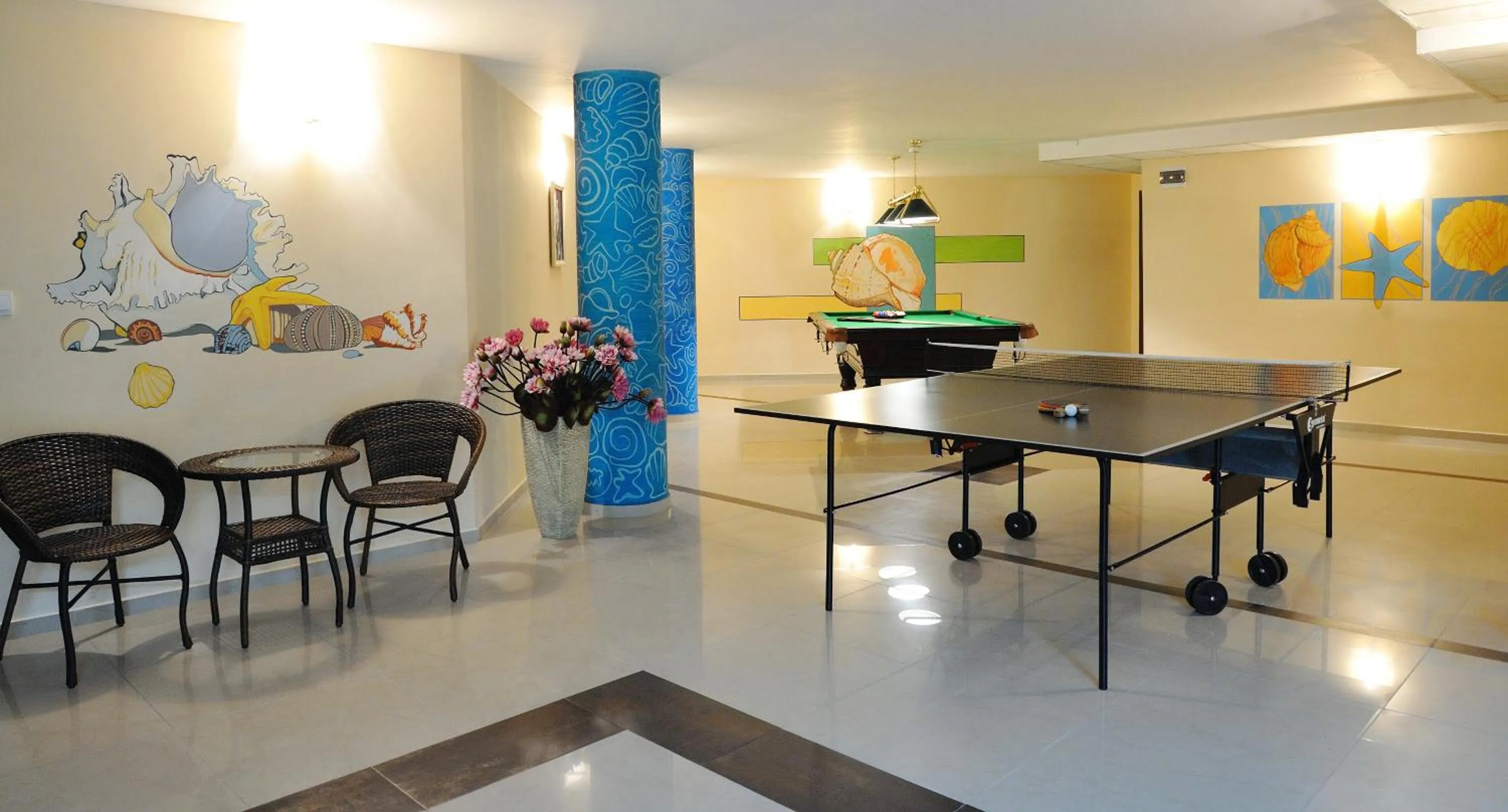 Billiard in Hotel Iris