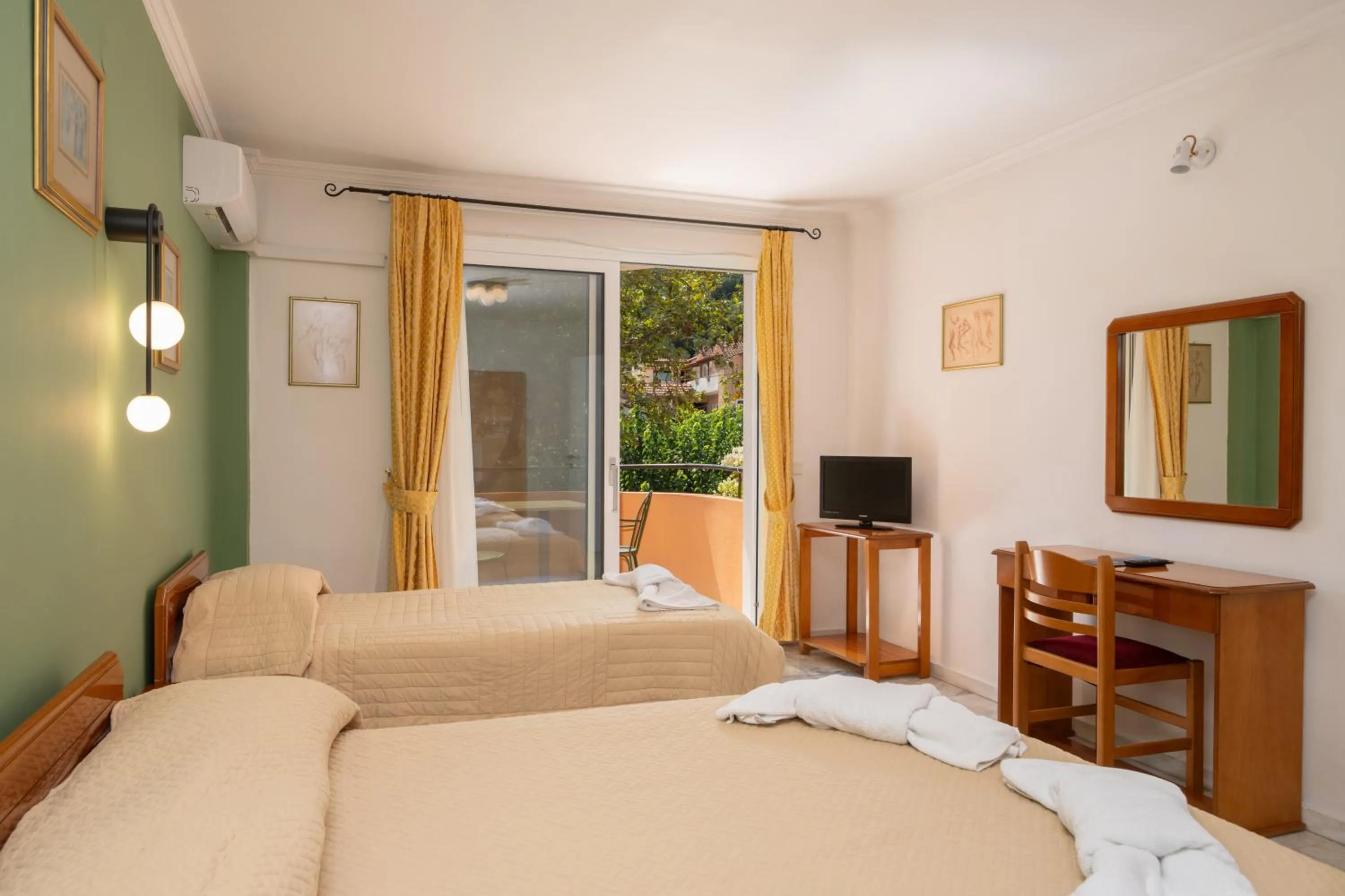 Bed in Odysseus Palace