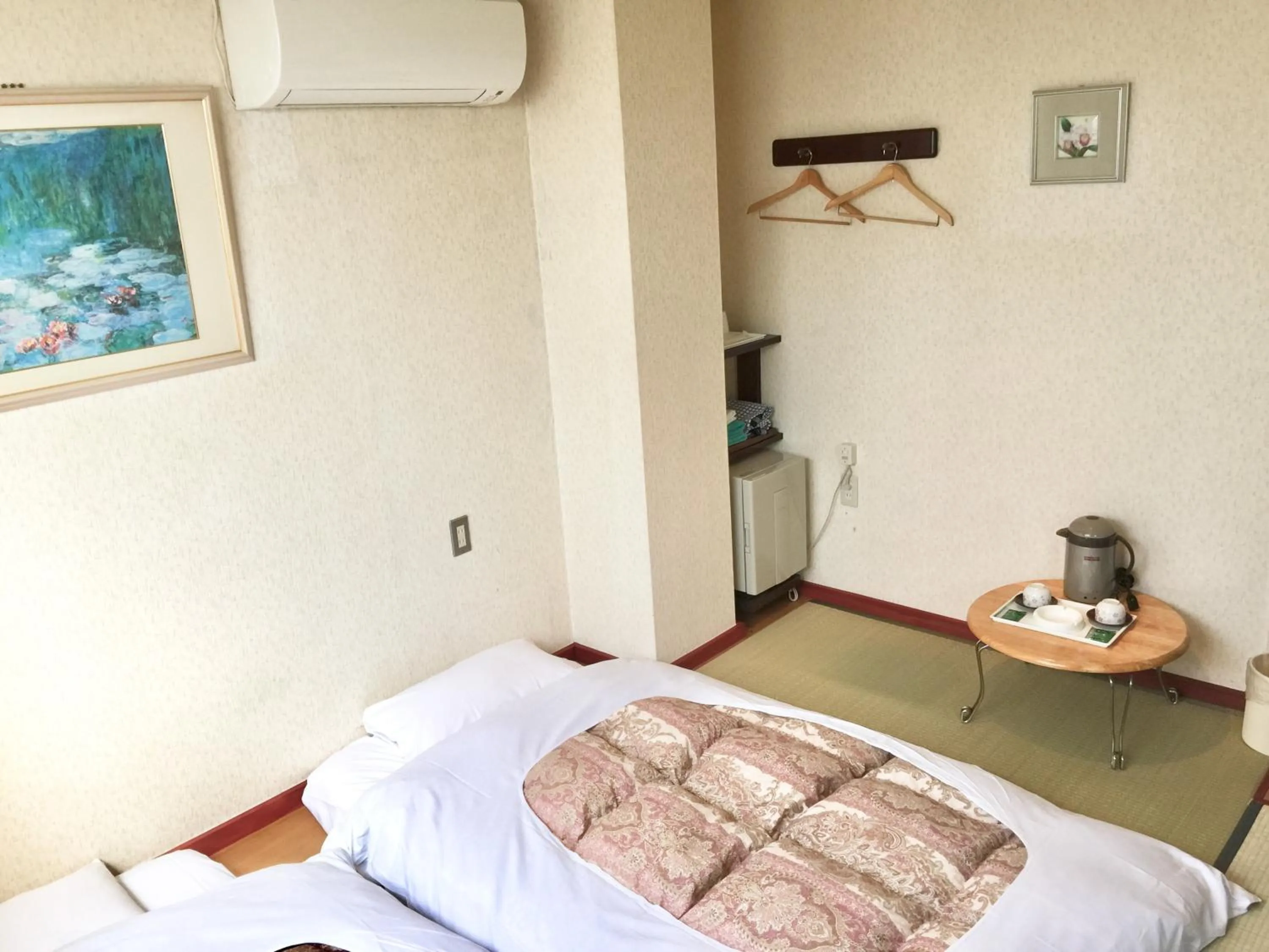 Bed in Green Hill Hotel Tennoji Ekimae