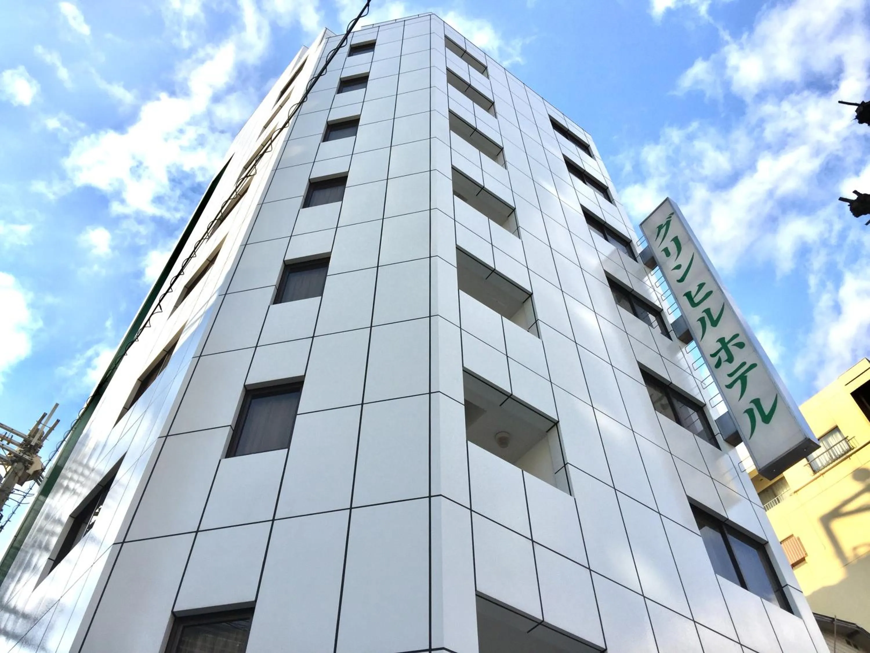 Property building in Green Hill Hotel Tennoji Ekimae