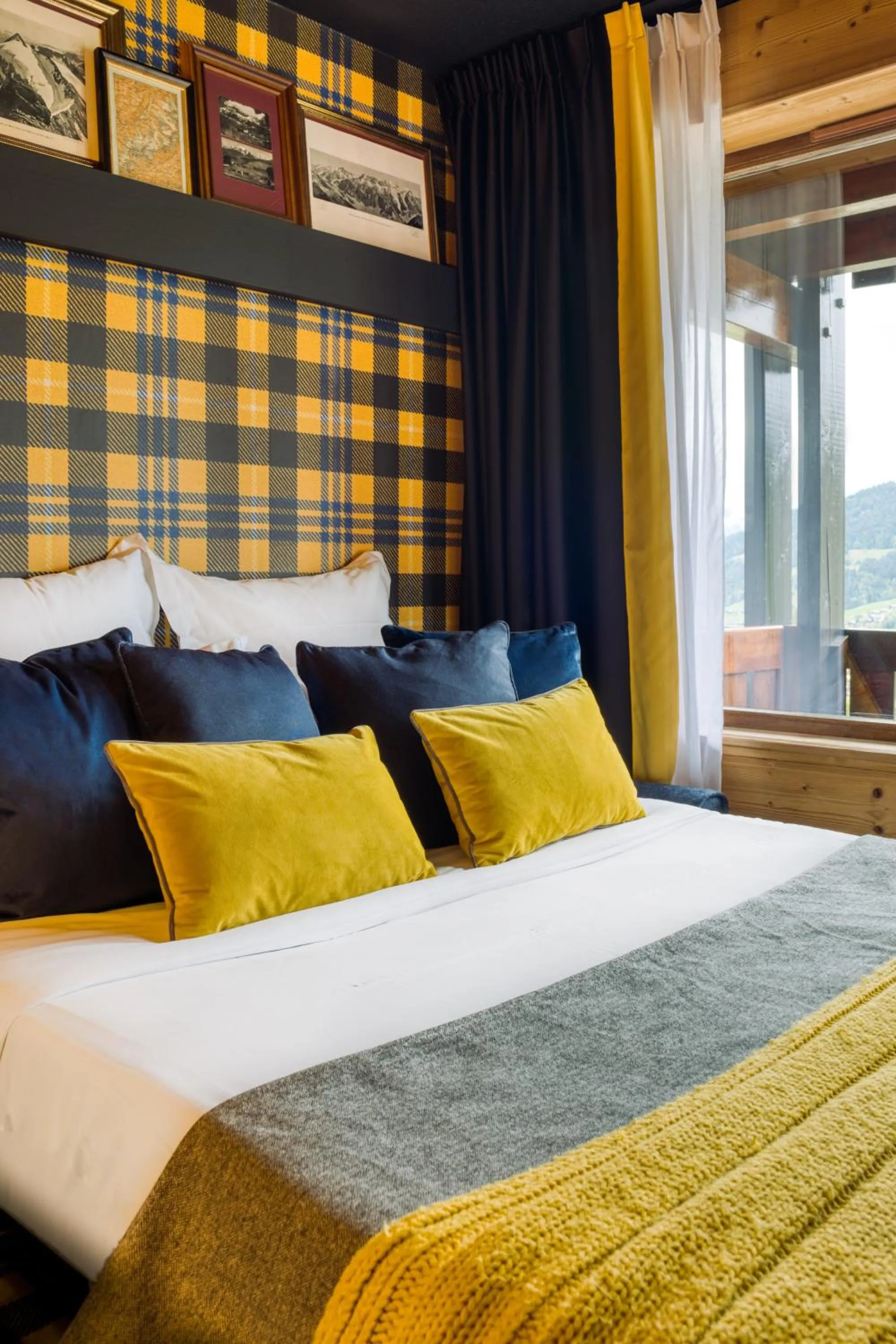 Bedroom, Bed in Mamie Megève