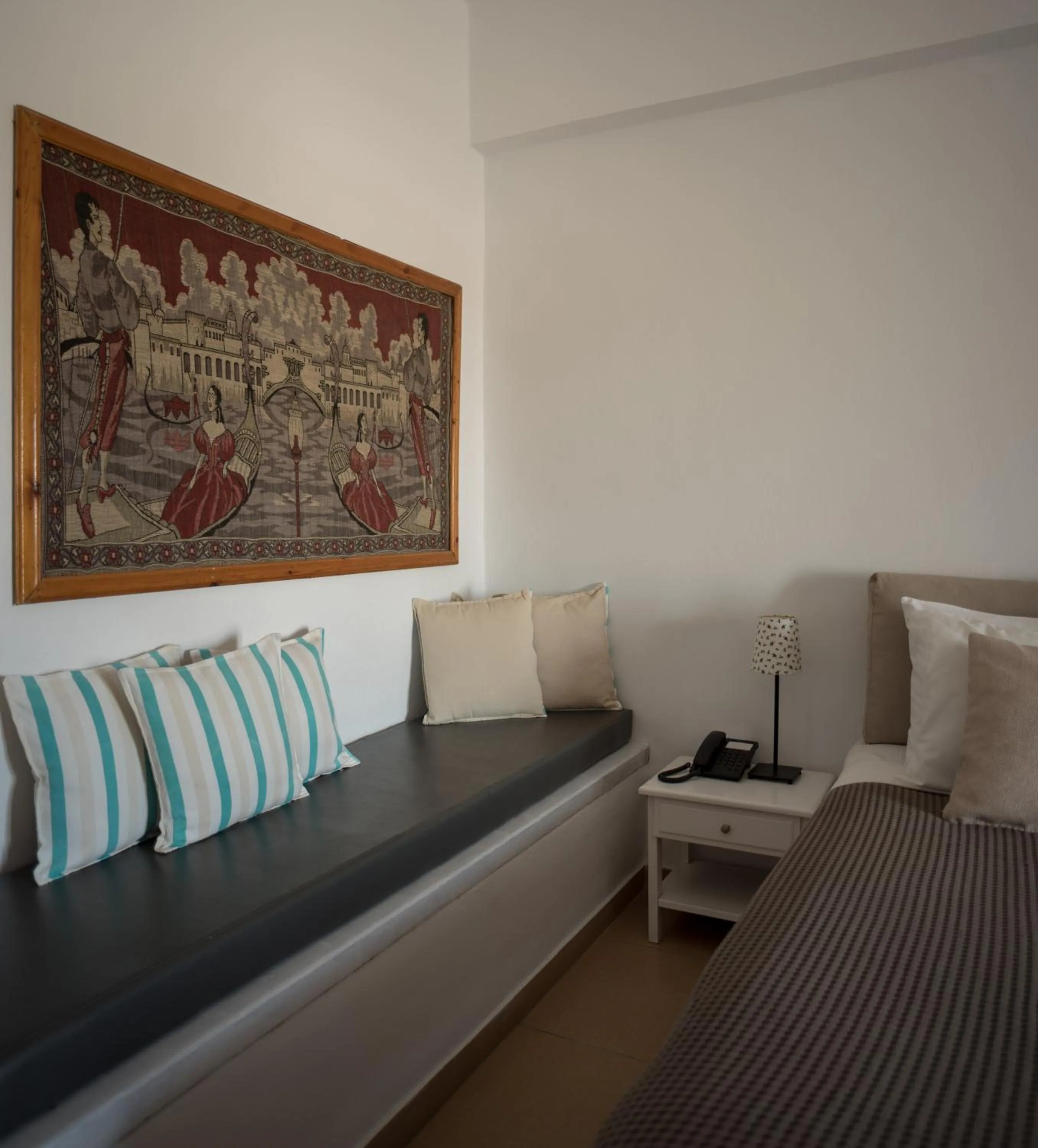 Photo of the whole room, Bed in Caldera Romantica Hotel