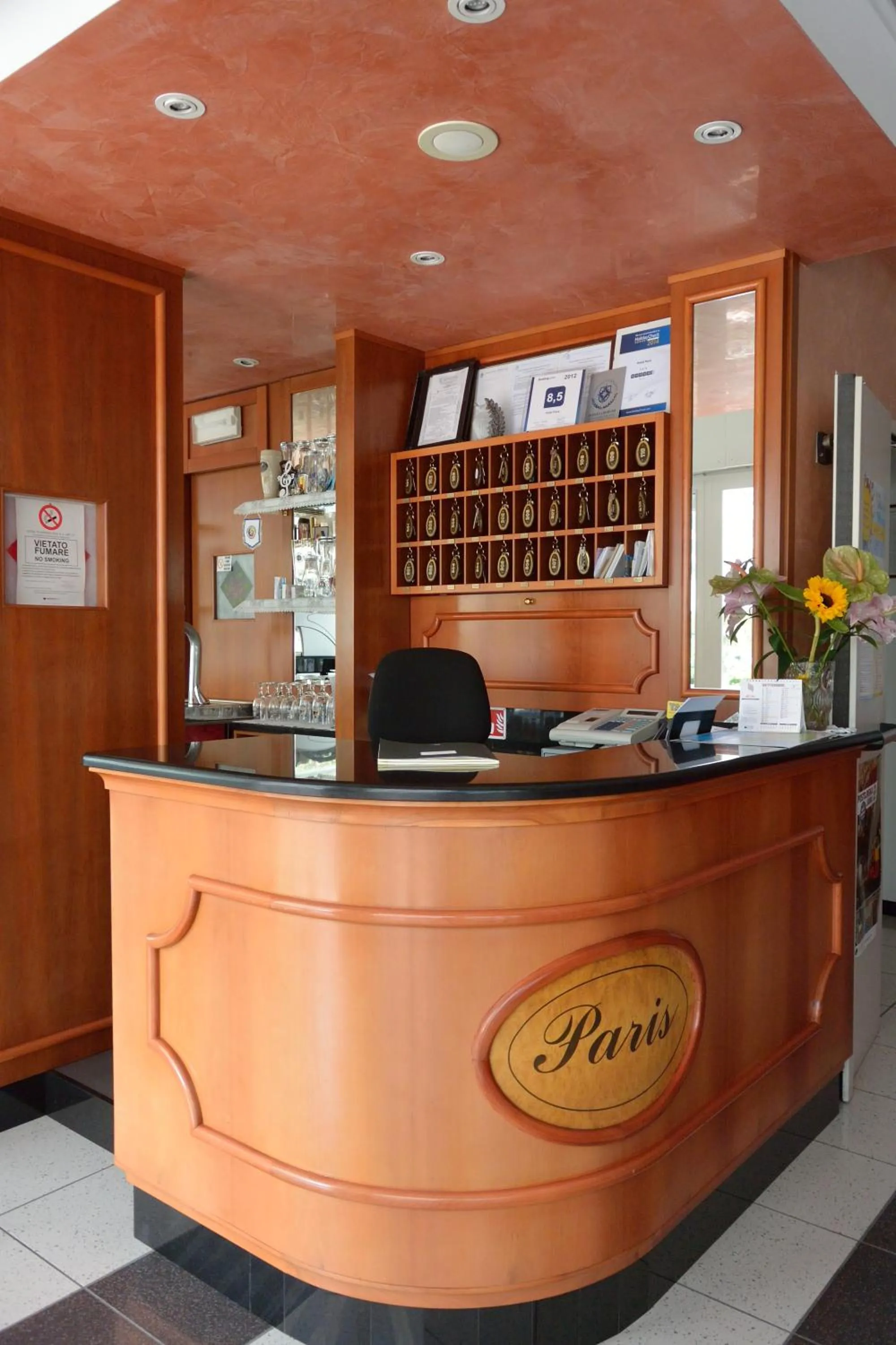 Lobby or reception in Hotel Paris