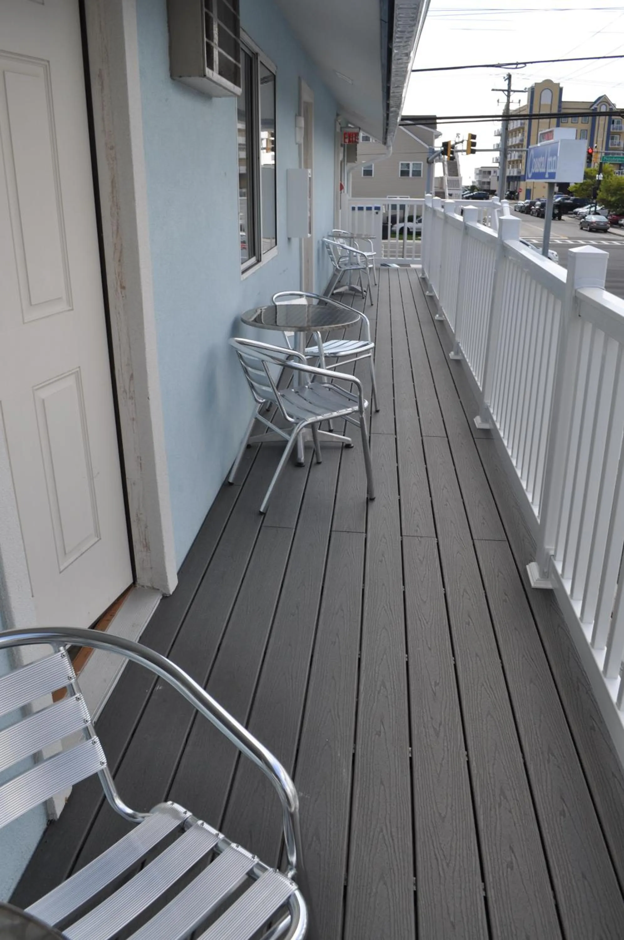 Patio in Coastal Inn - Ocean City