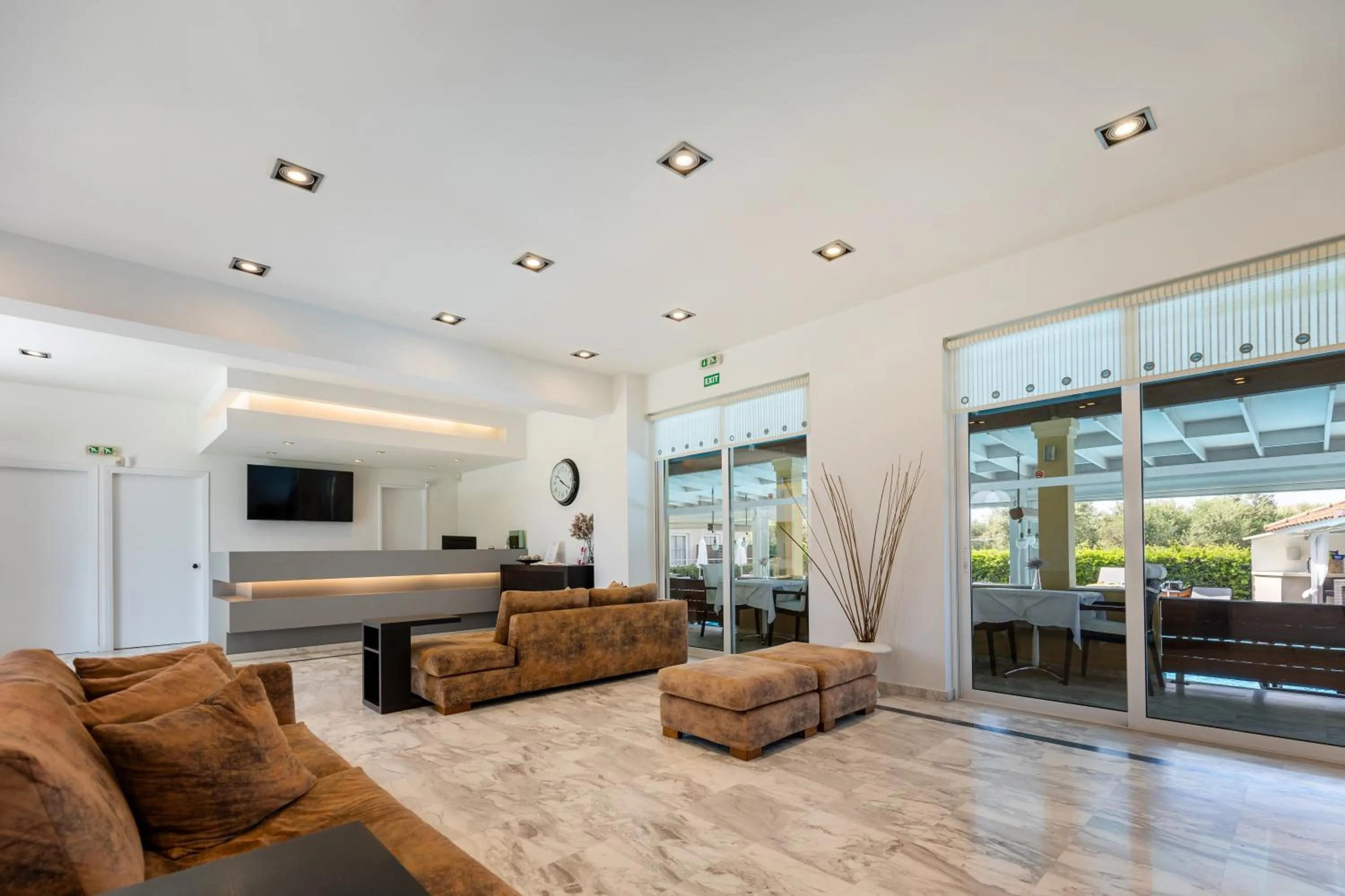 Lobby or reception in Agrilia Hotel Adults Only