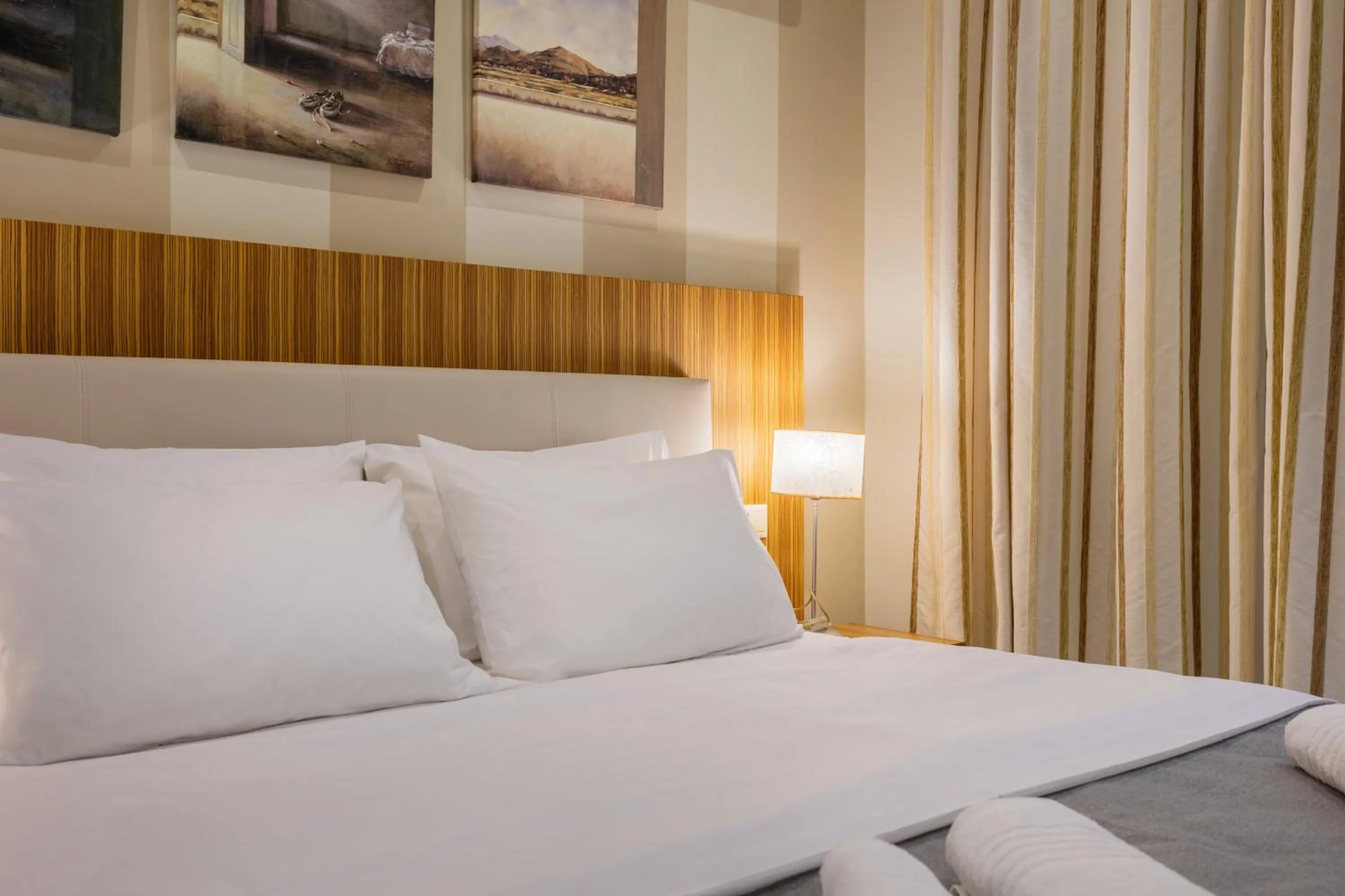 Bed in Agrilia Hotel Adults Only