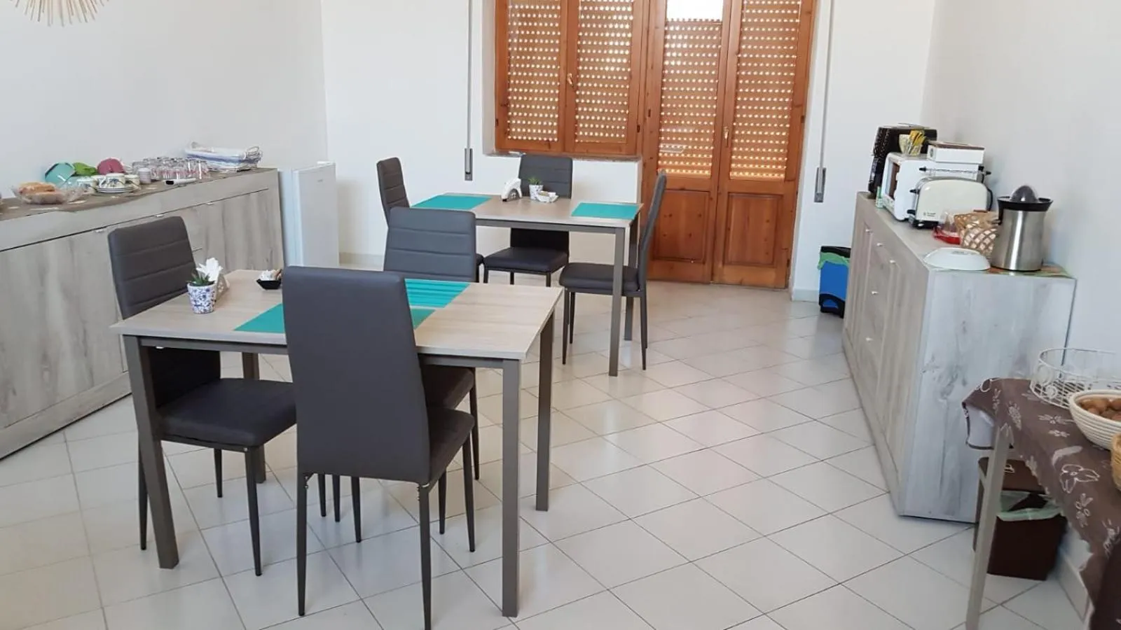 Living room in Sandalia B&B