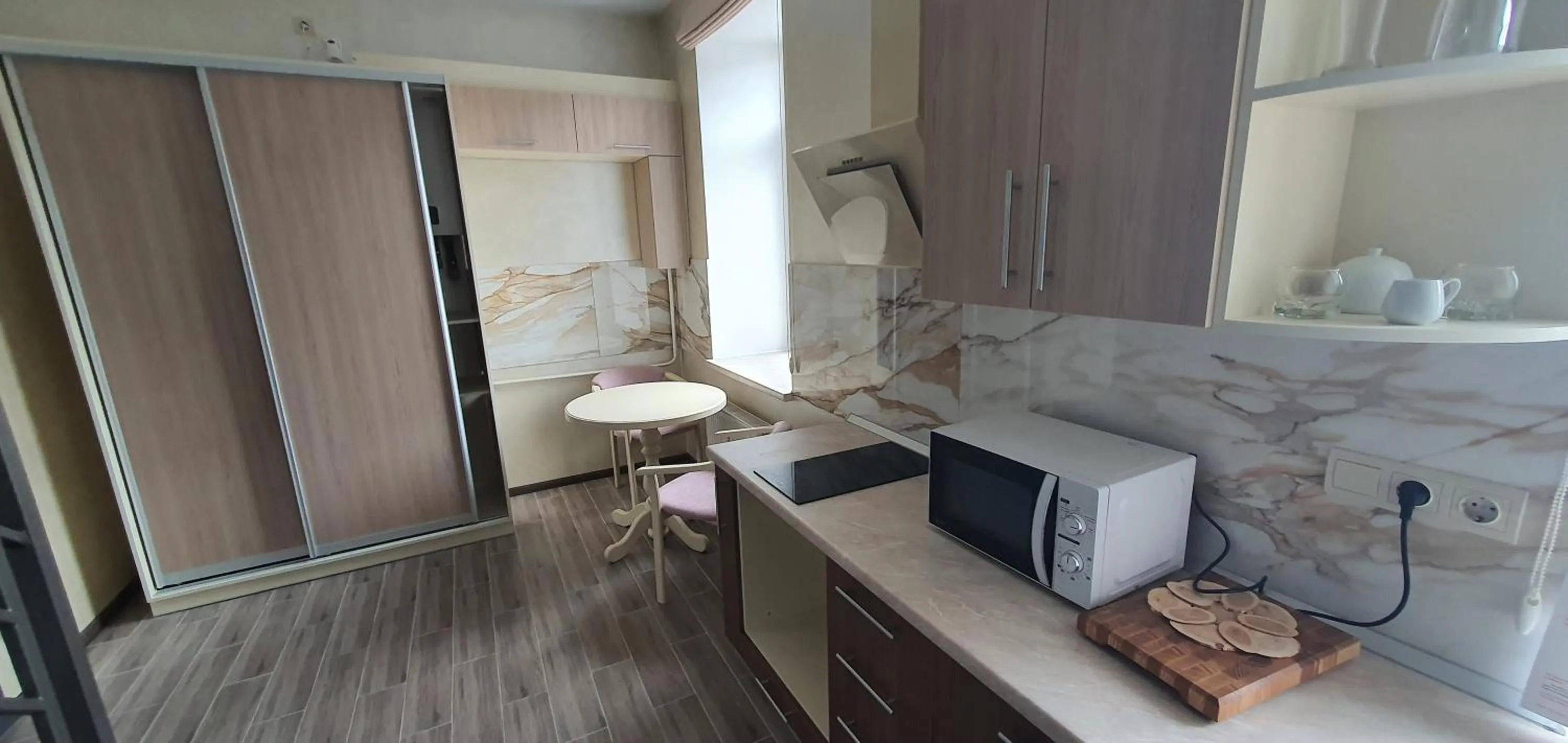 Kitchen or kitchenette in Centralnyi hotel