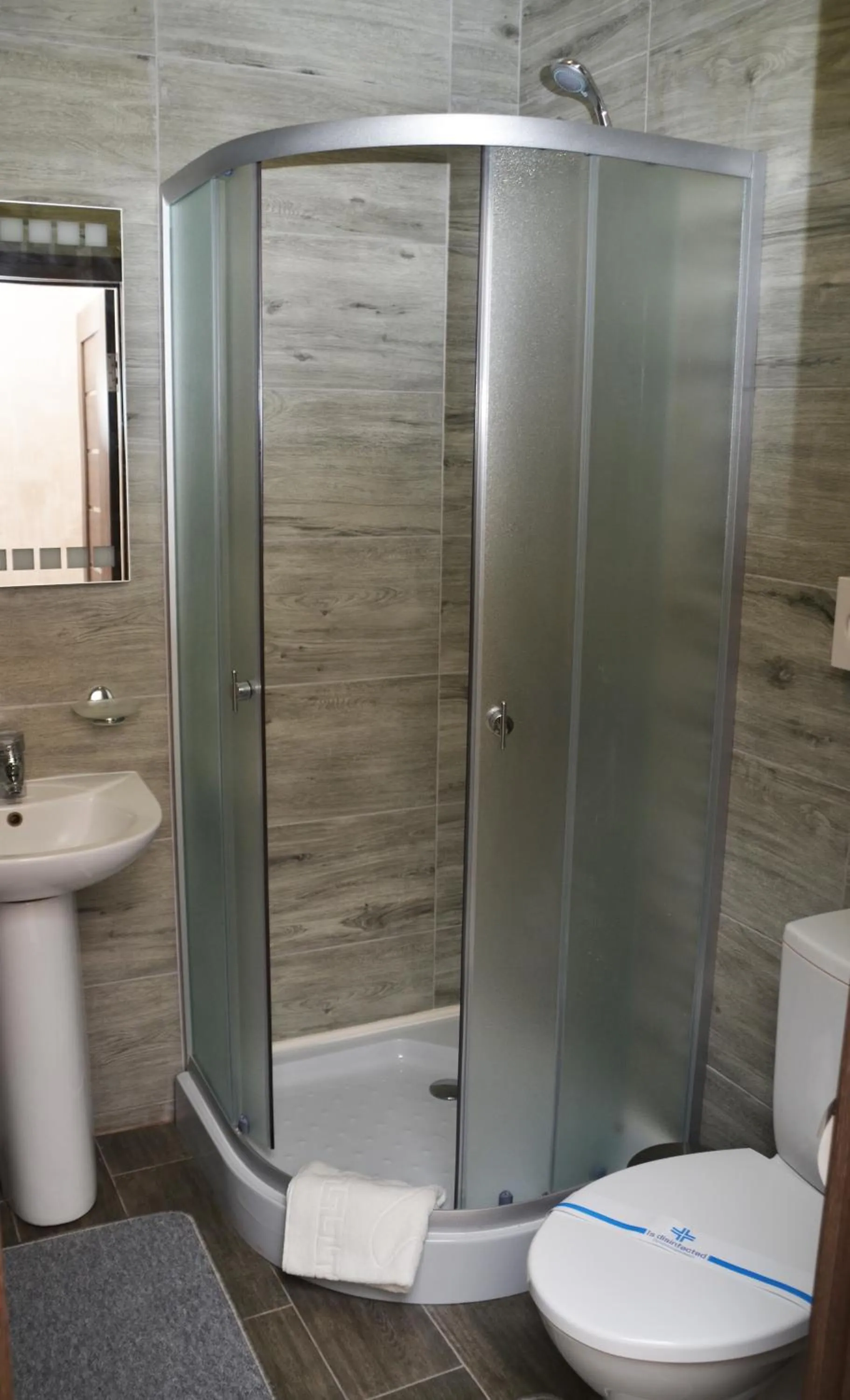 Shower in Centralnyi hotel