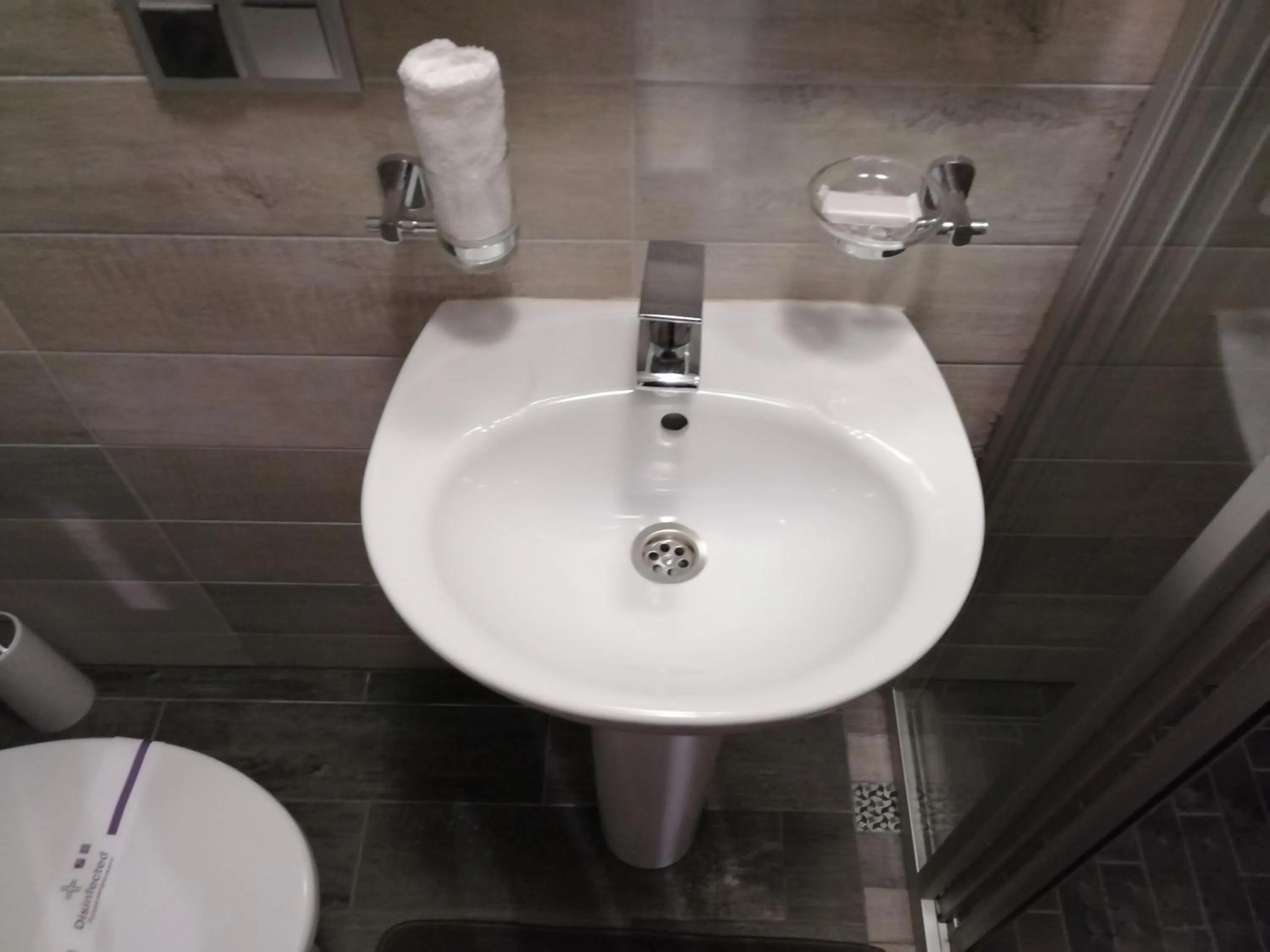 Toilet in Centralnyi hotel