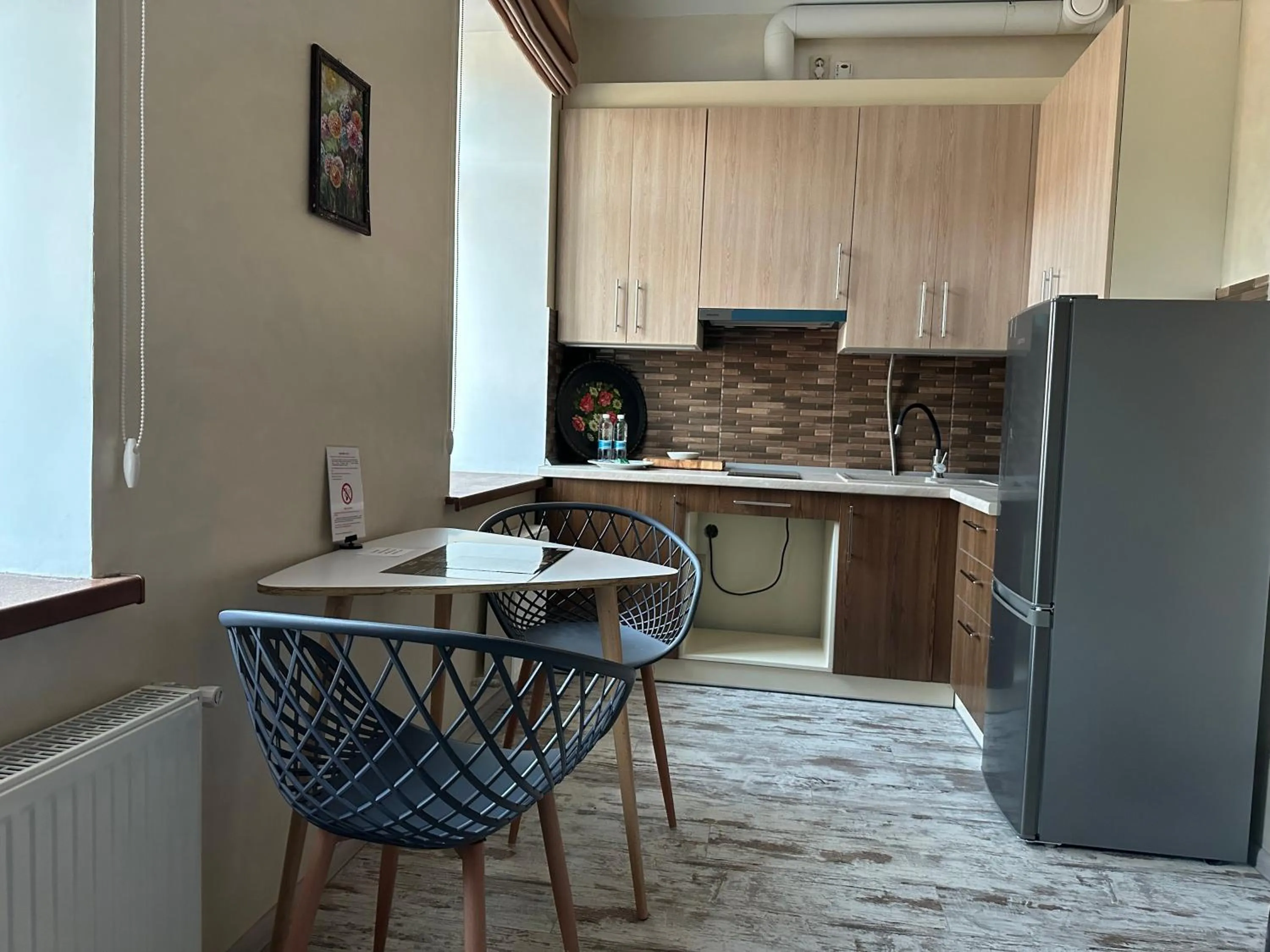 Dining area in Centralnyi hotel