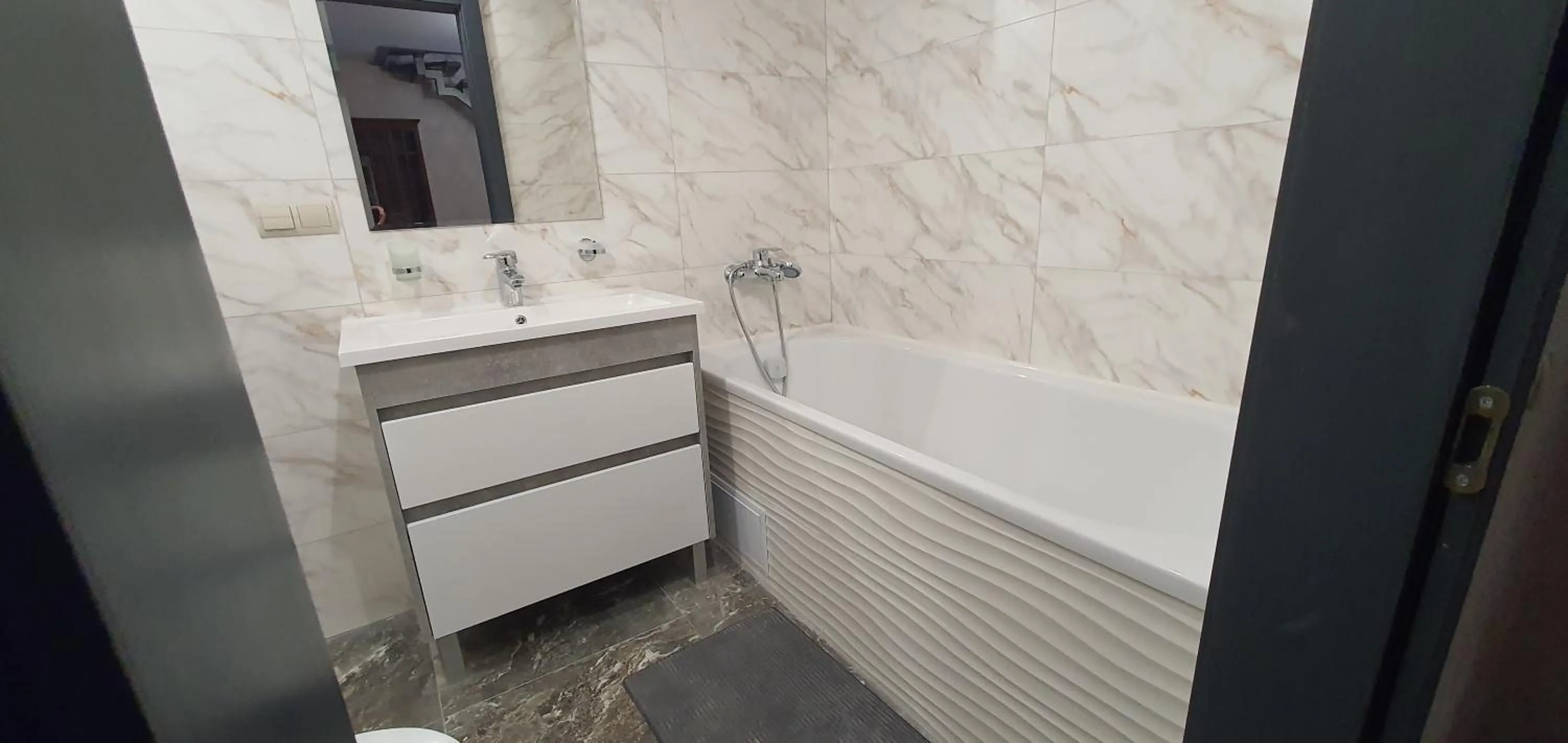 Bathroom in Centralnyi hotel