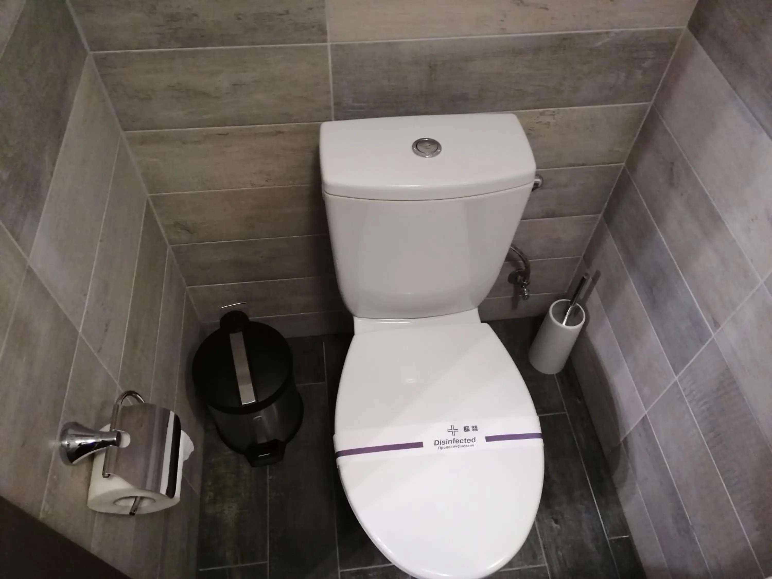 Toilet in Centralnyi hotel