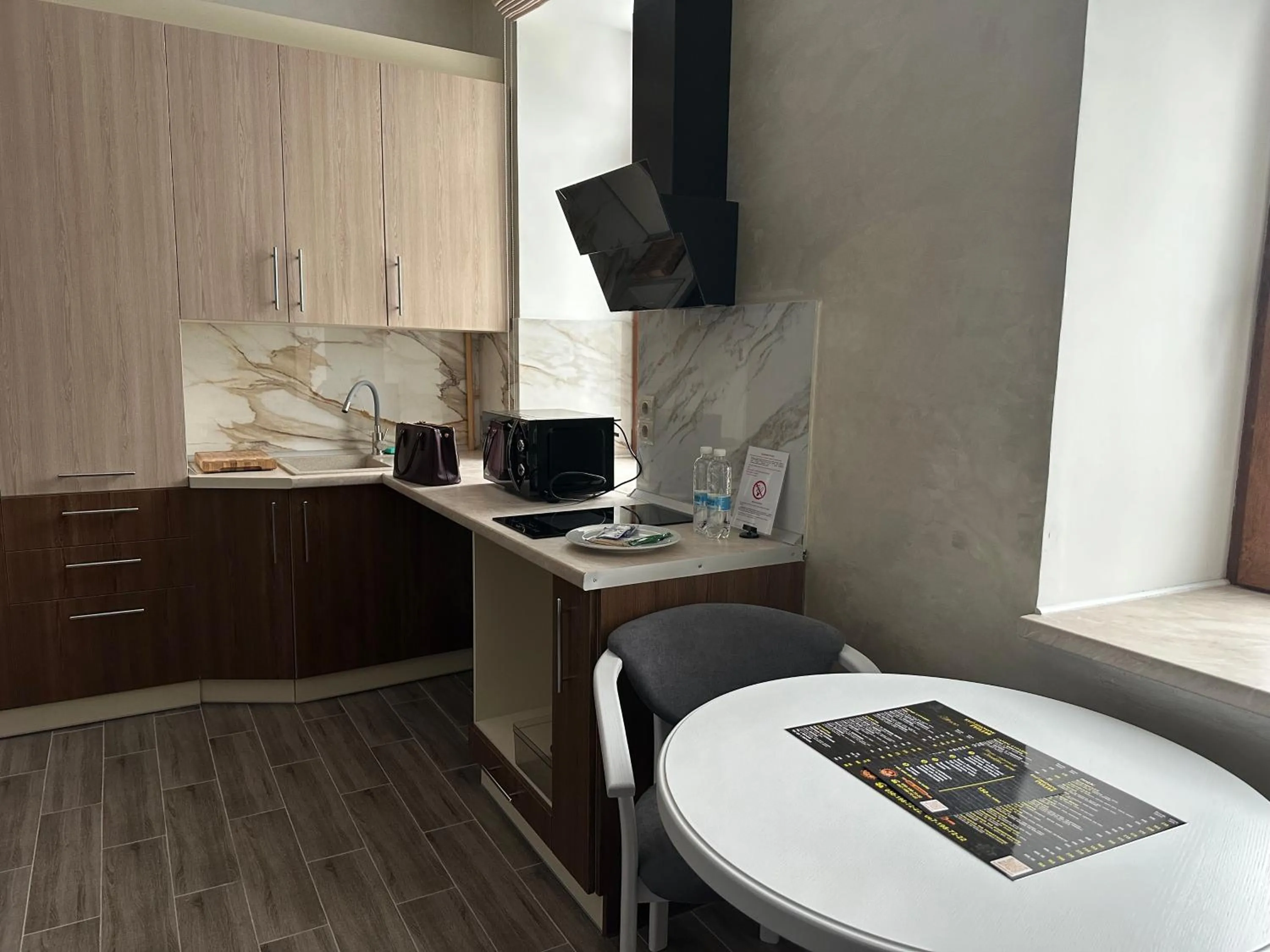 Kitchen or kitchenette in Centralnyi hotel
