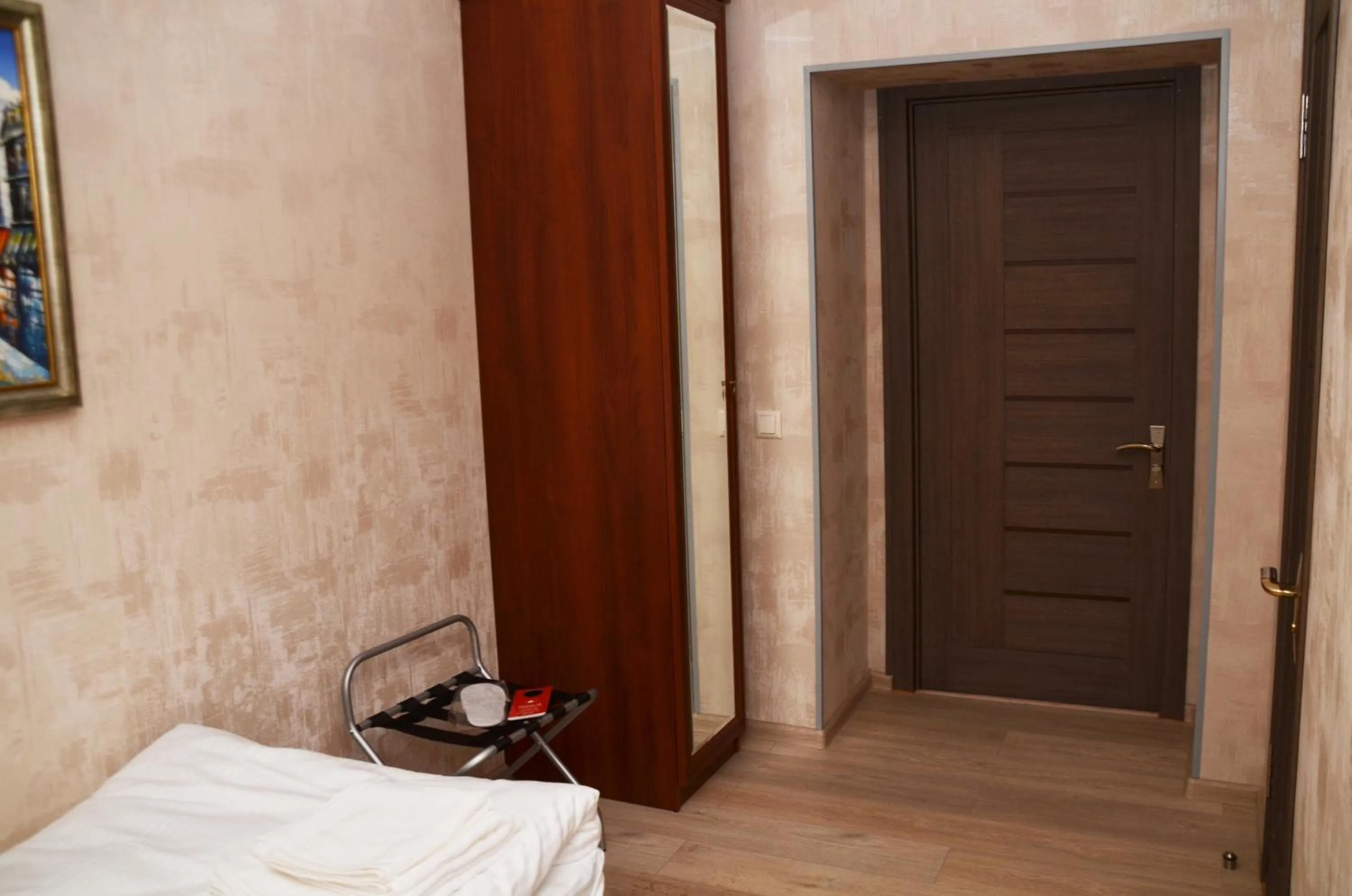 wardrobe, Bed in Centralnyi hotel
