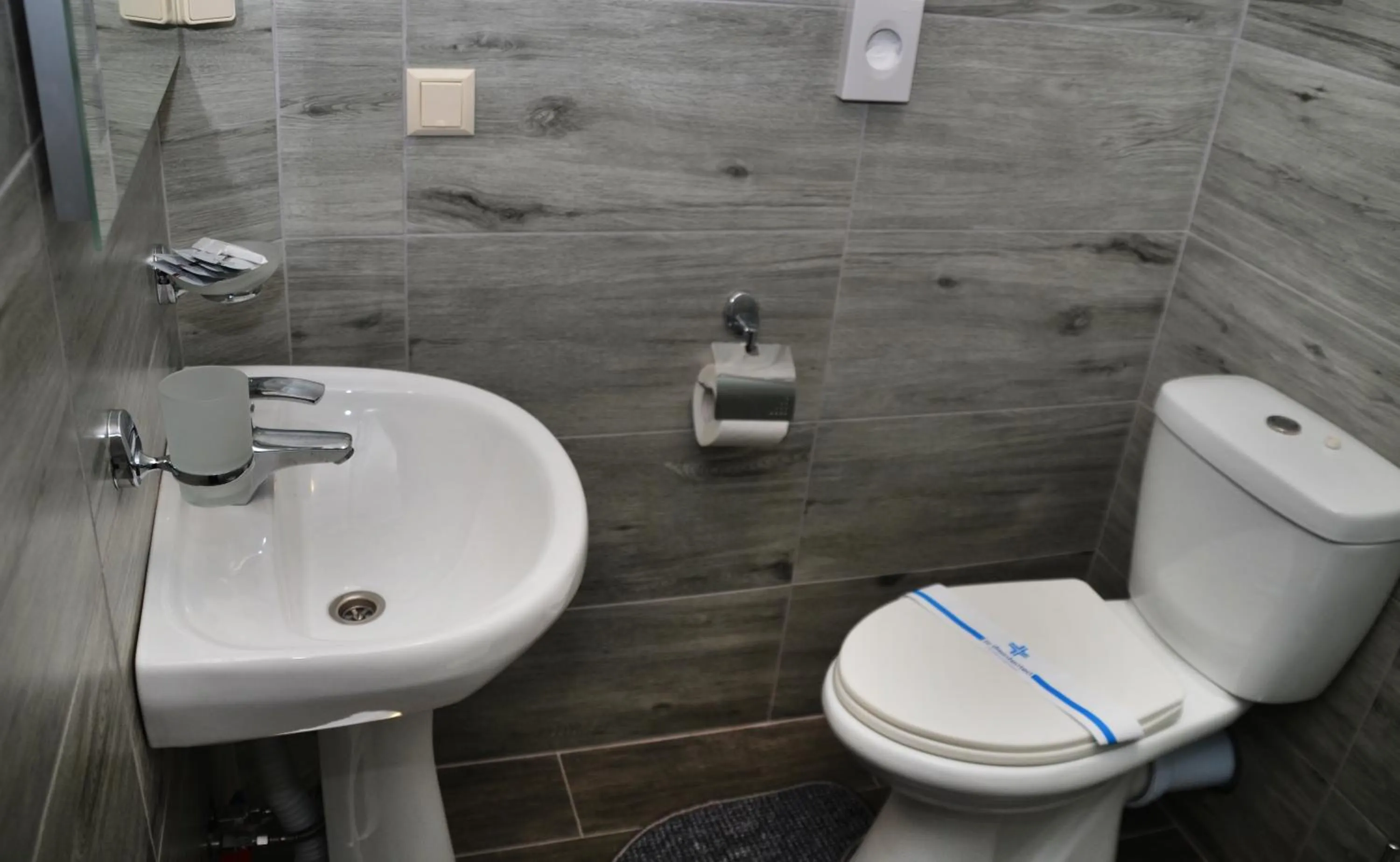 Toilet in Centralnyi hotel