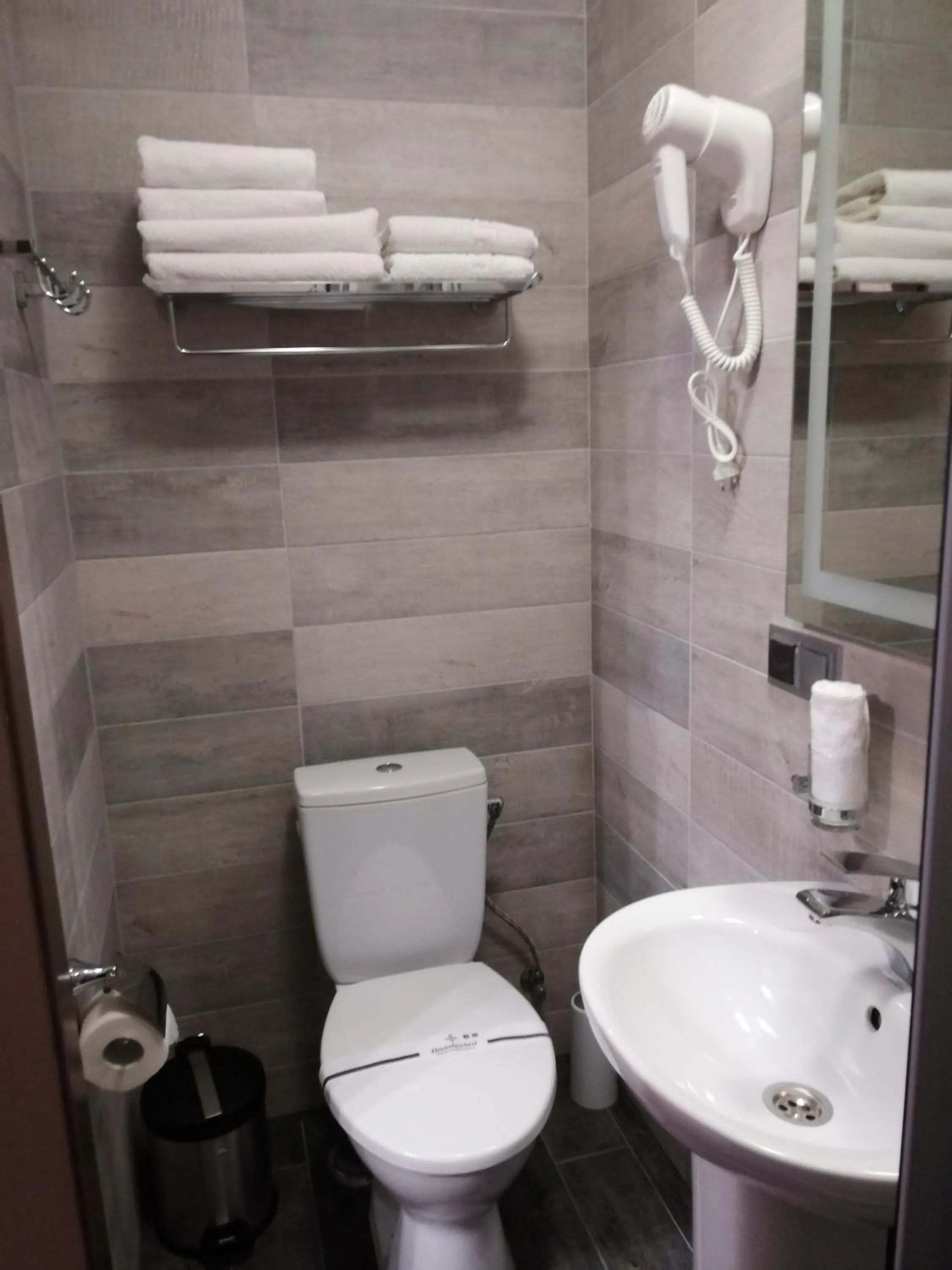 Toilet in Centralnyi hotel