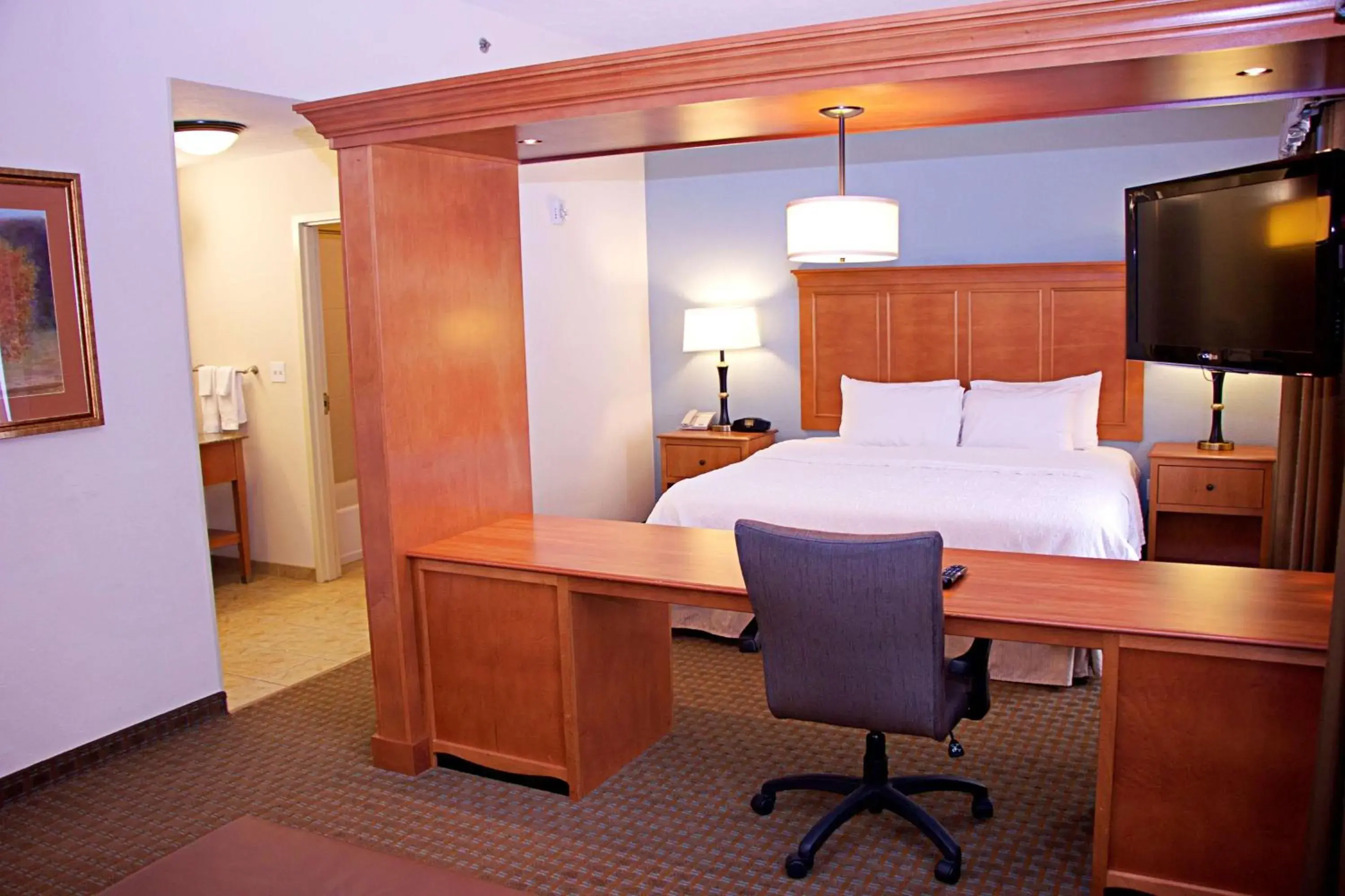 King Studio Suite with Sofa Bed - Non-Smoking in Hampton Inn Sidney King Studio Suite with Sofa Bed - Non-Smoking in Hampton Inn Sidney