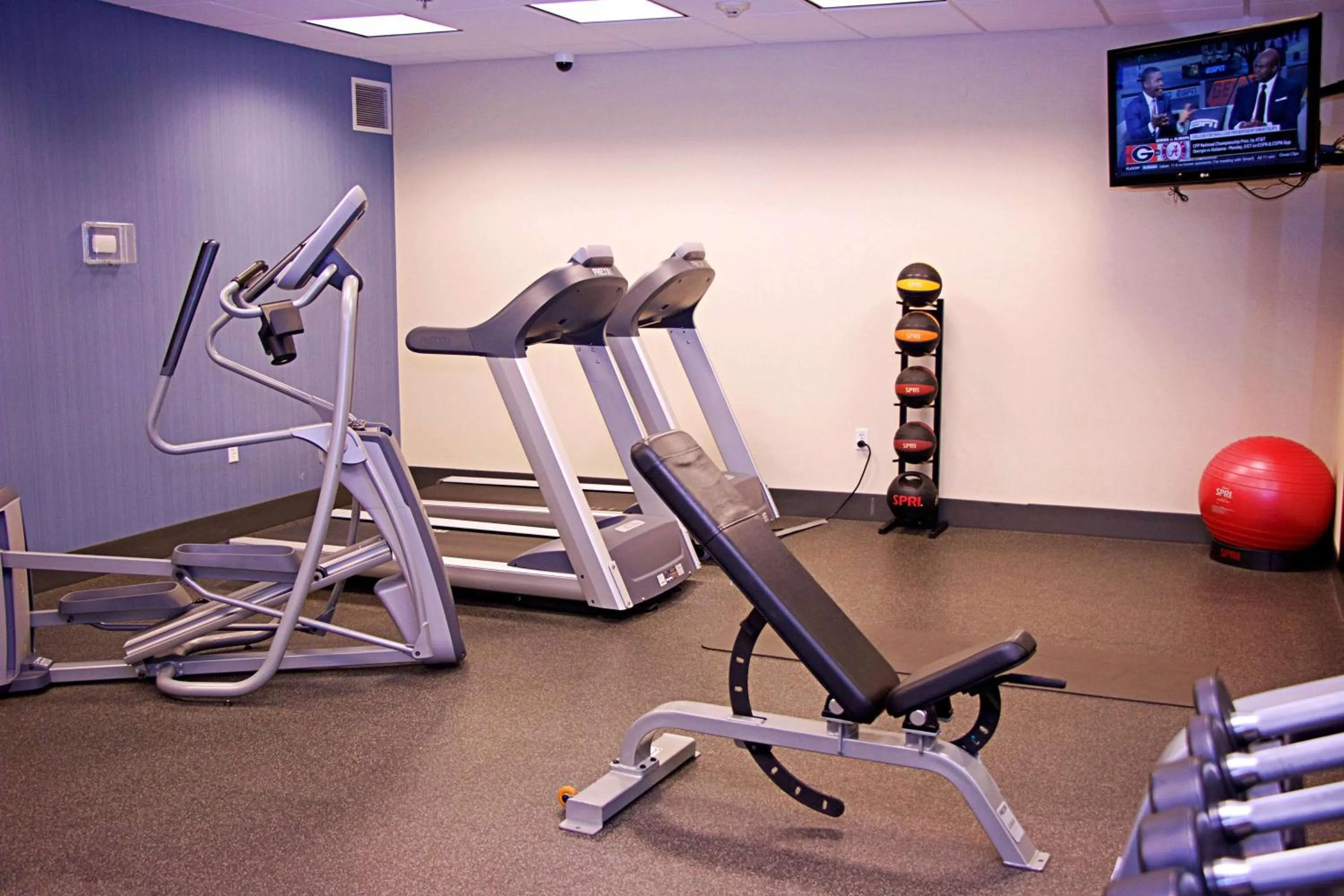 Fitness centre/facilities in Hampton Inn Sidney