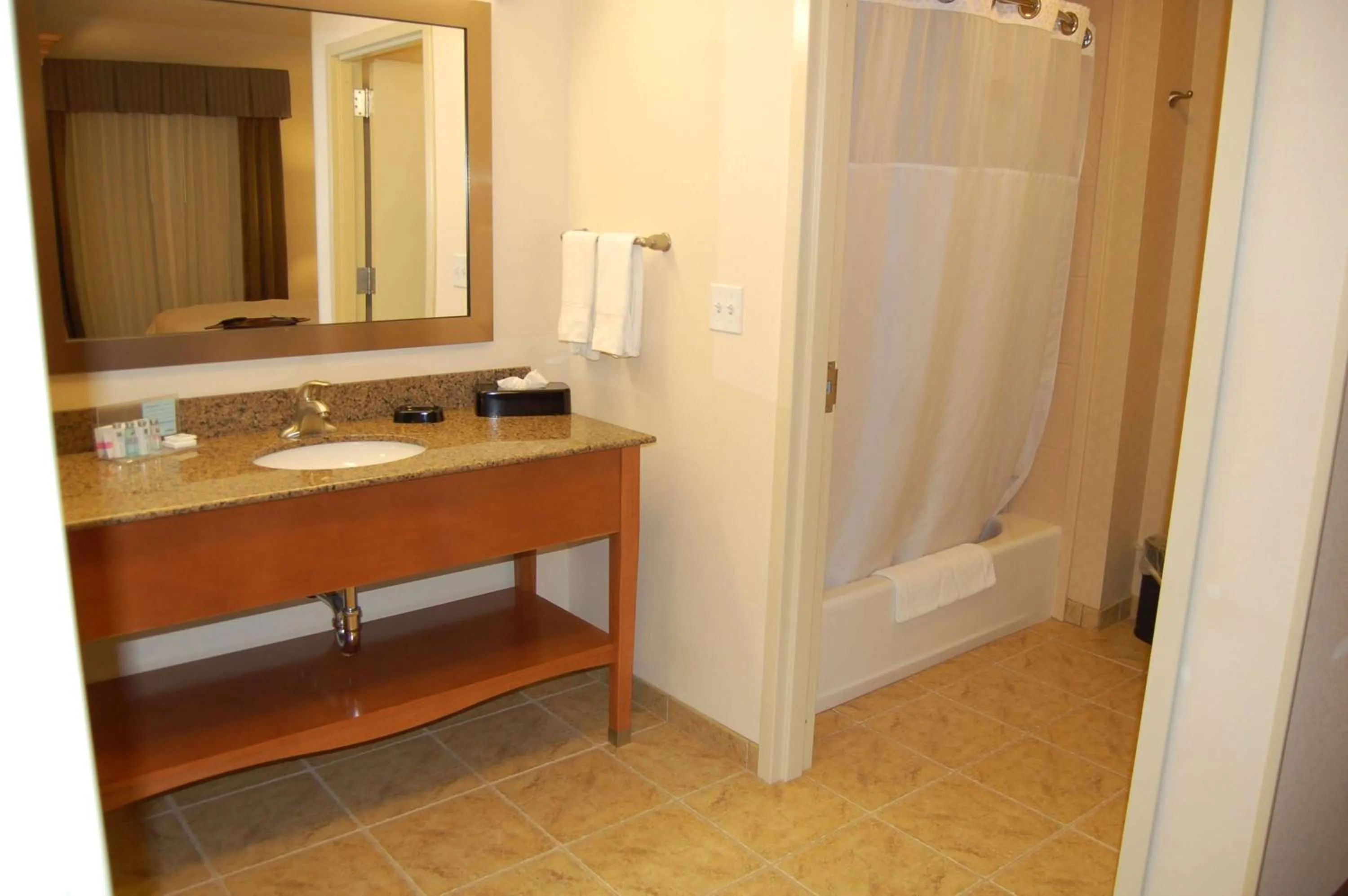 Bathroom in Hampton Inn Sidney