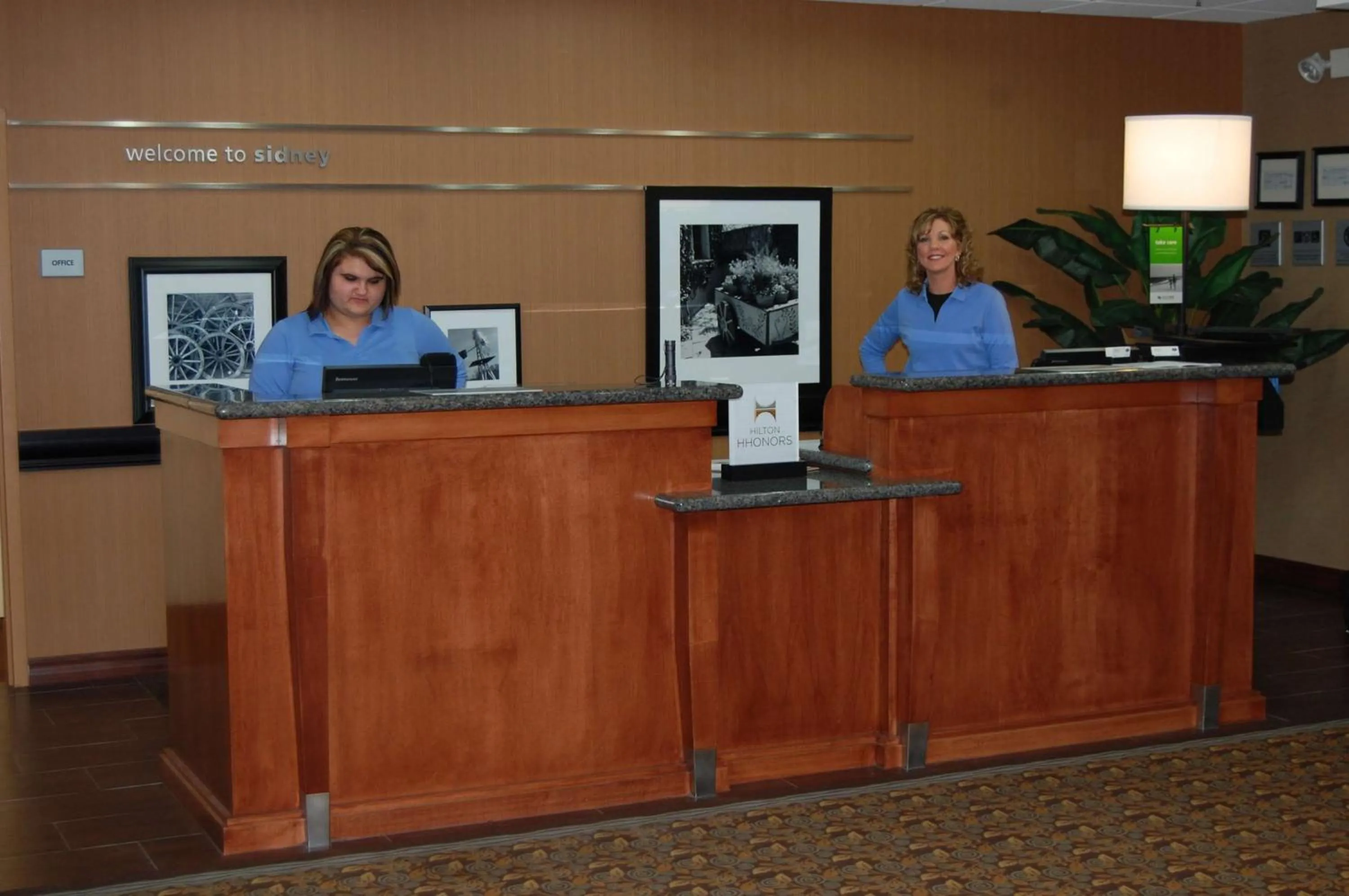 Lobby or reception in Hampton Inn Sidney