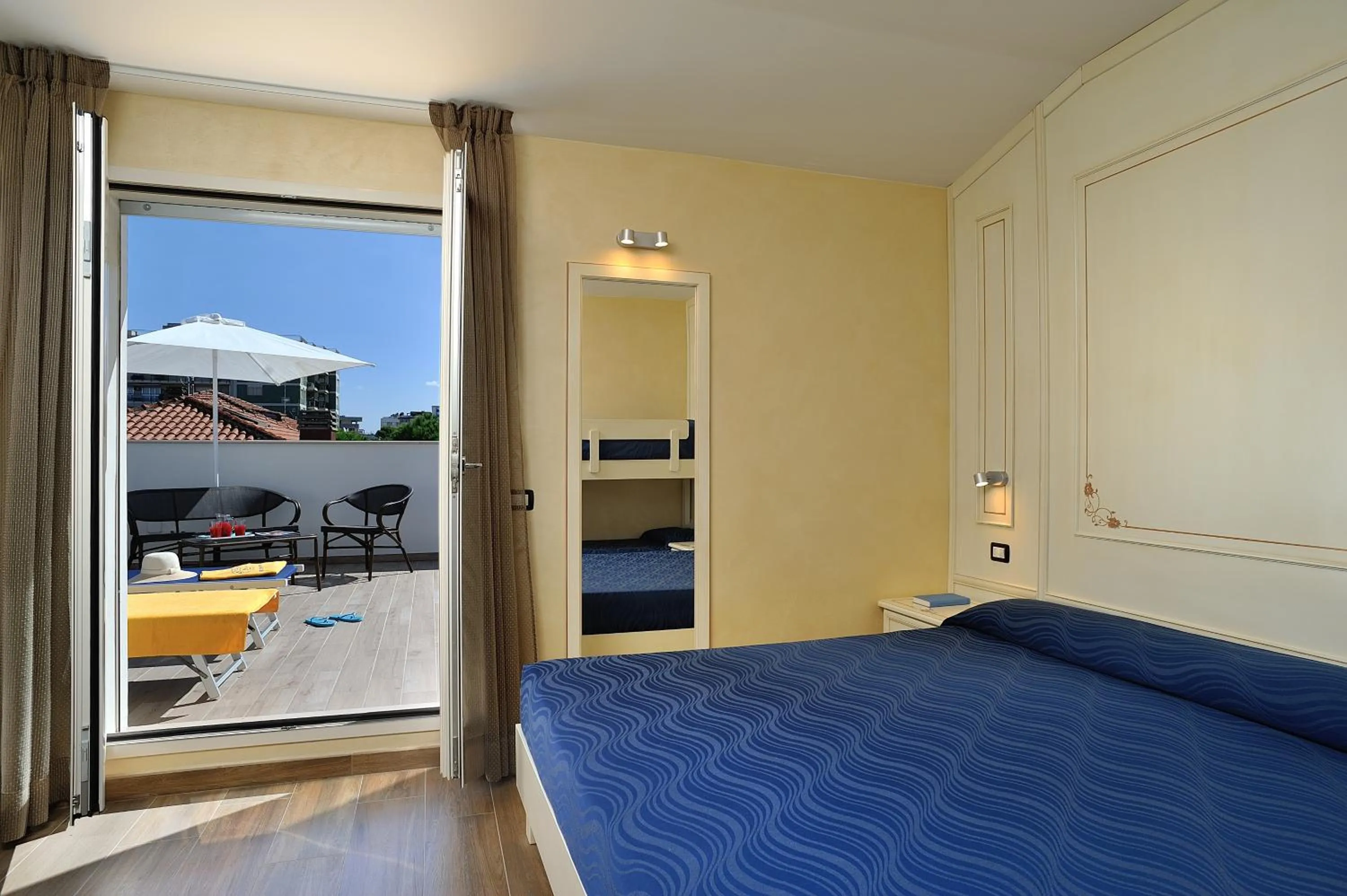 Balcony/Terrace in Hotel Marilena