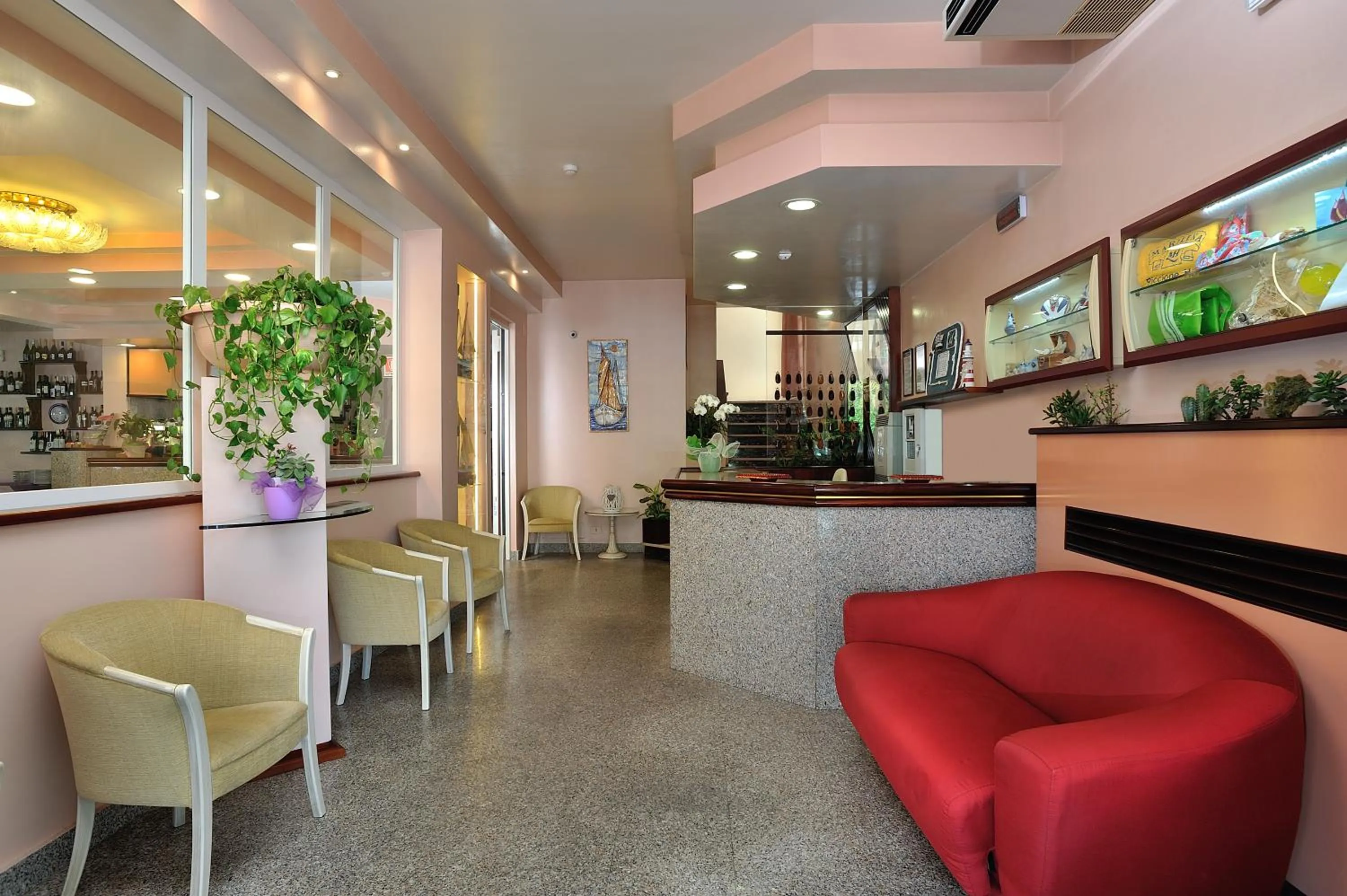 Facade/entrance in Hotel Marilena