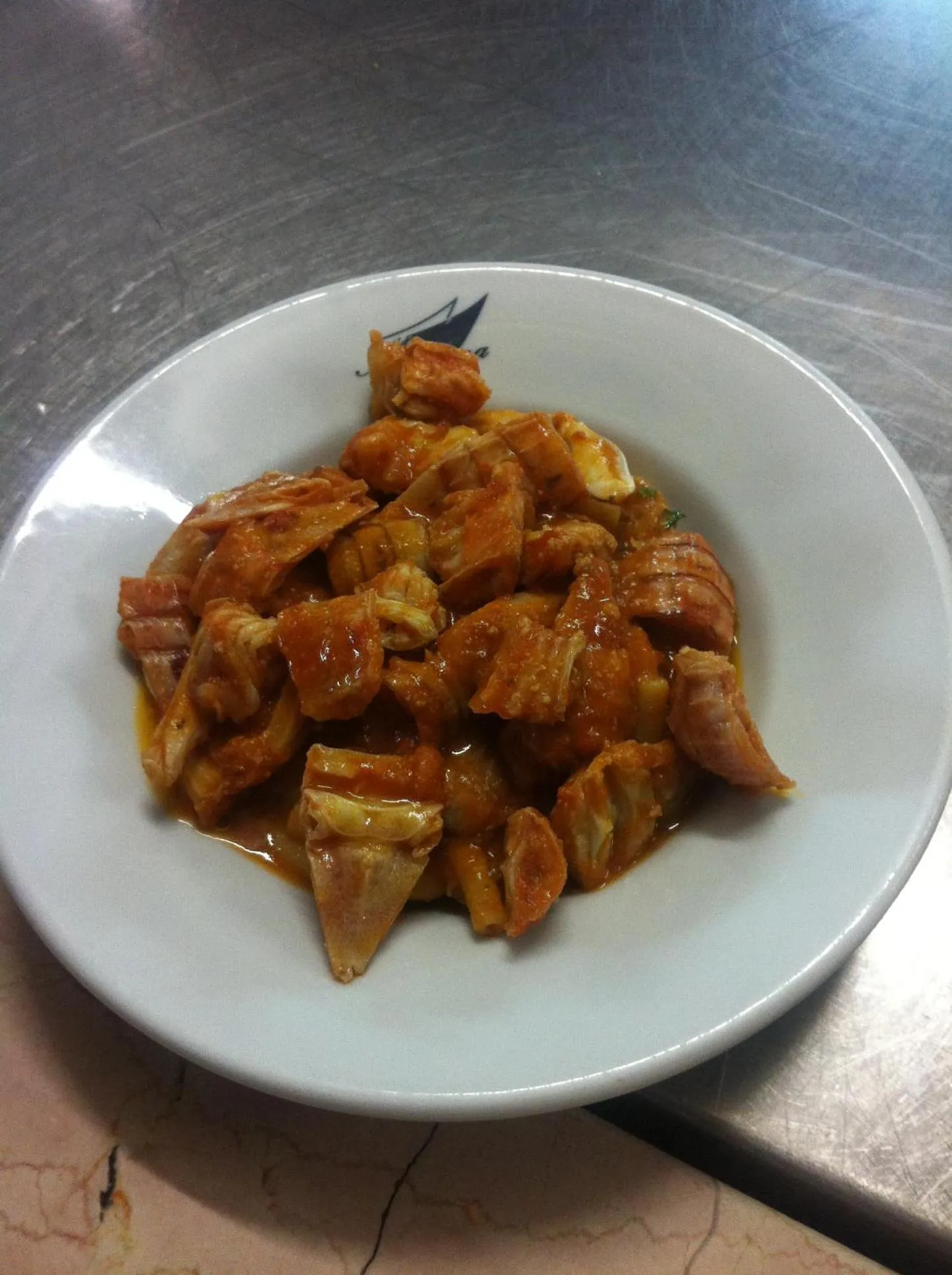 Food close-up in Hotel Marilena