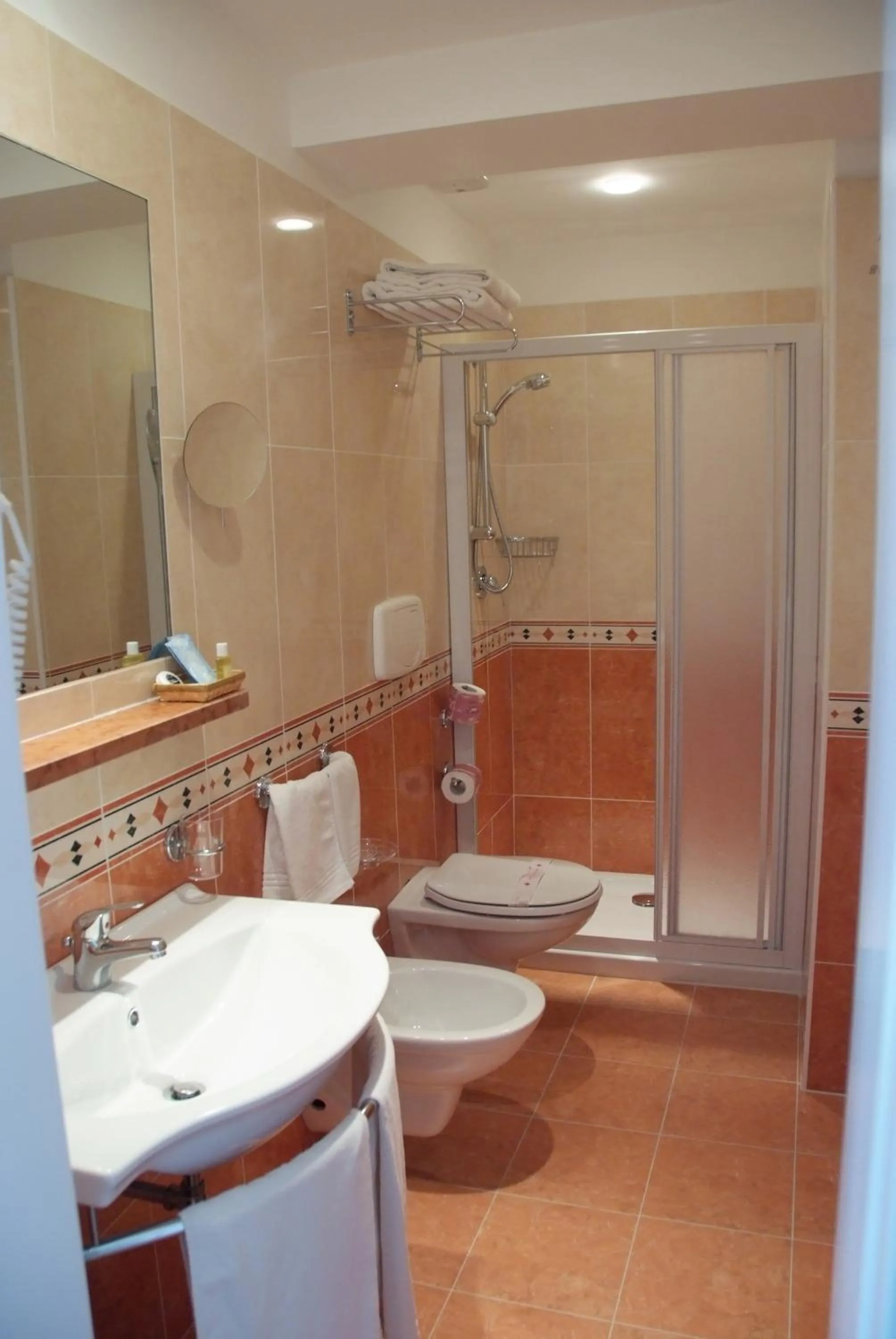 Bathroom in Hotel Marilena