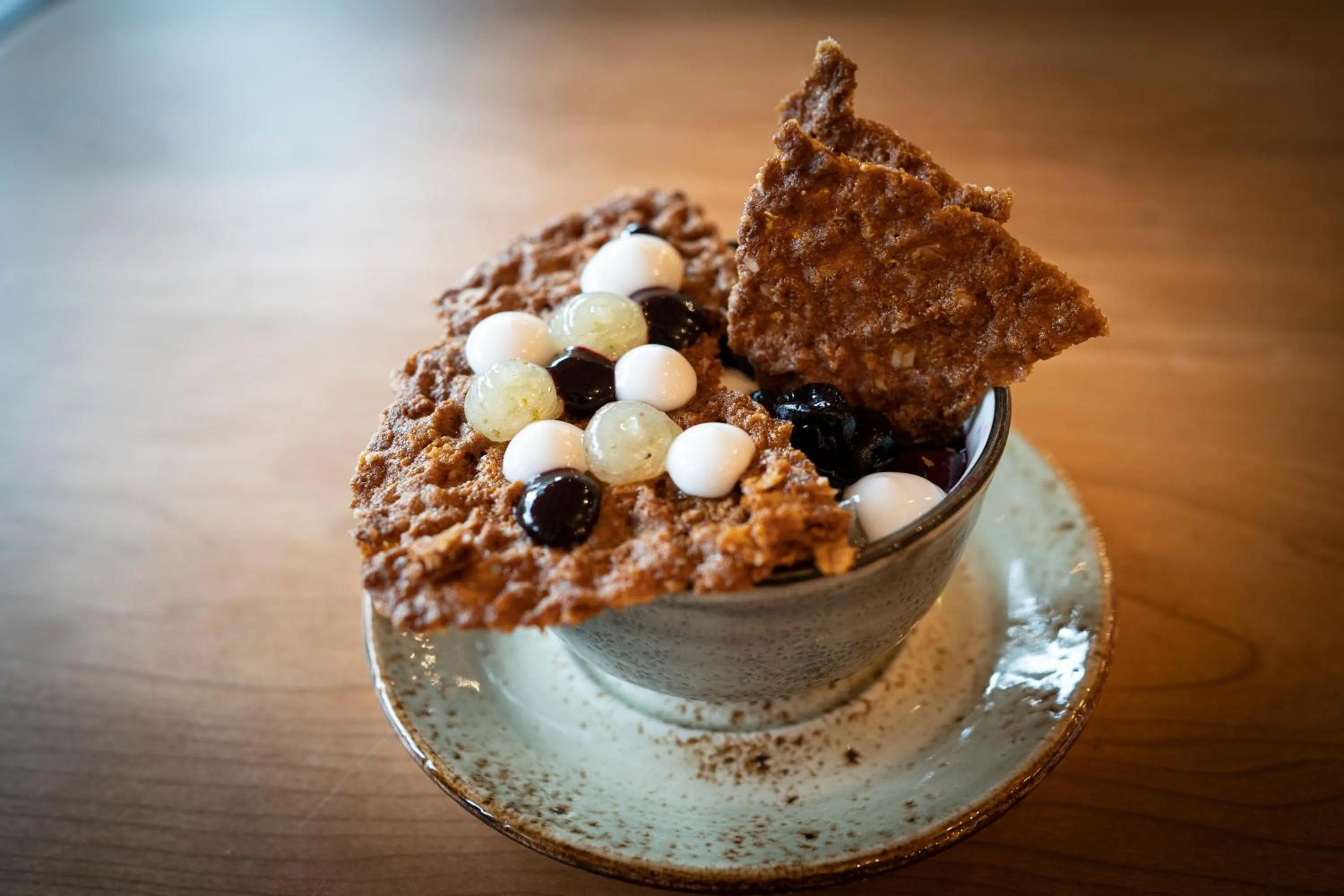 Food close-up in Hotel Zed Tofino